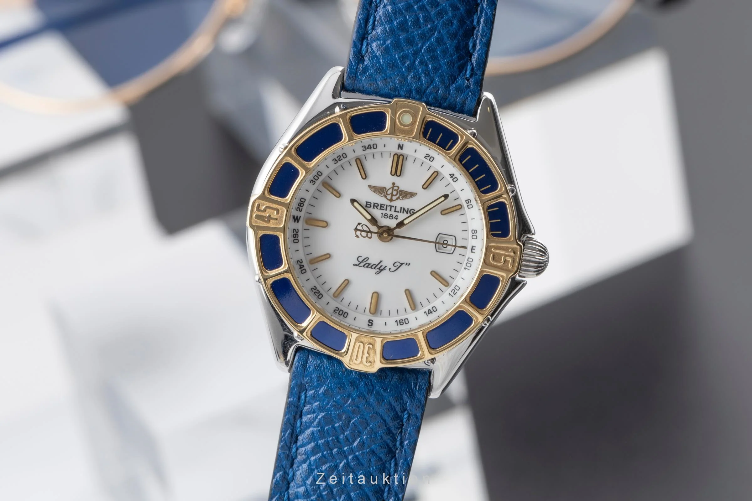 Breitling Lady J steel / gold quartz women's watch D52065  [2505337] - Image 2