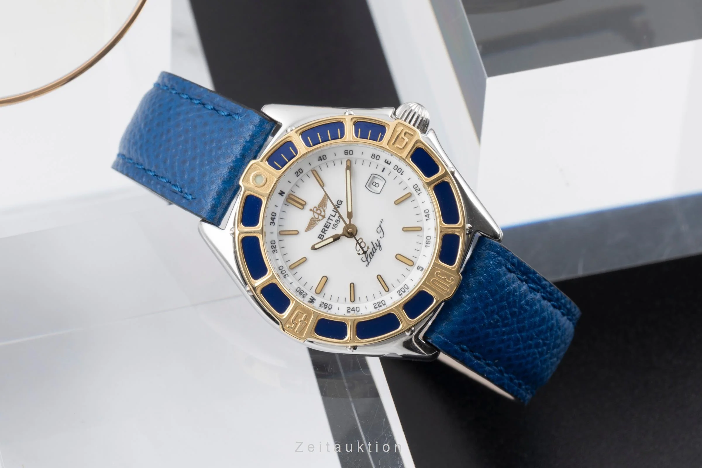 Breitling Lady J steel / gold quartz women's watch D52065  [2505337] - Image 3