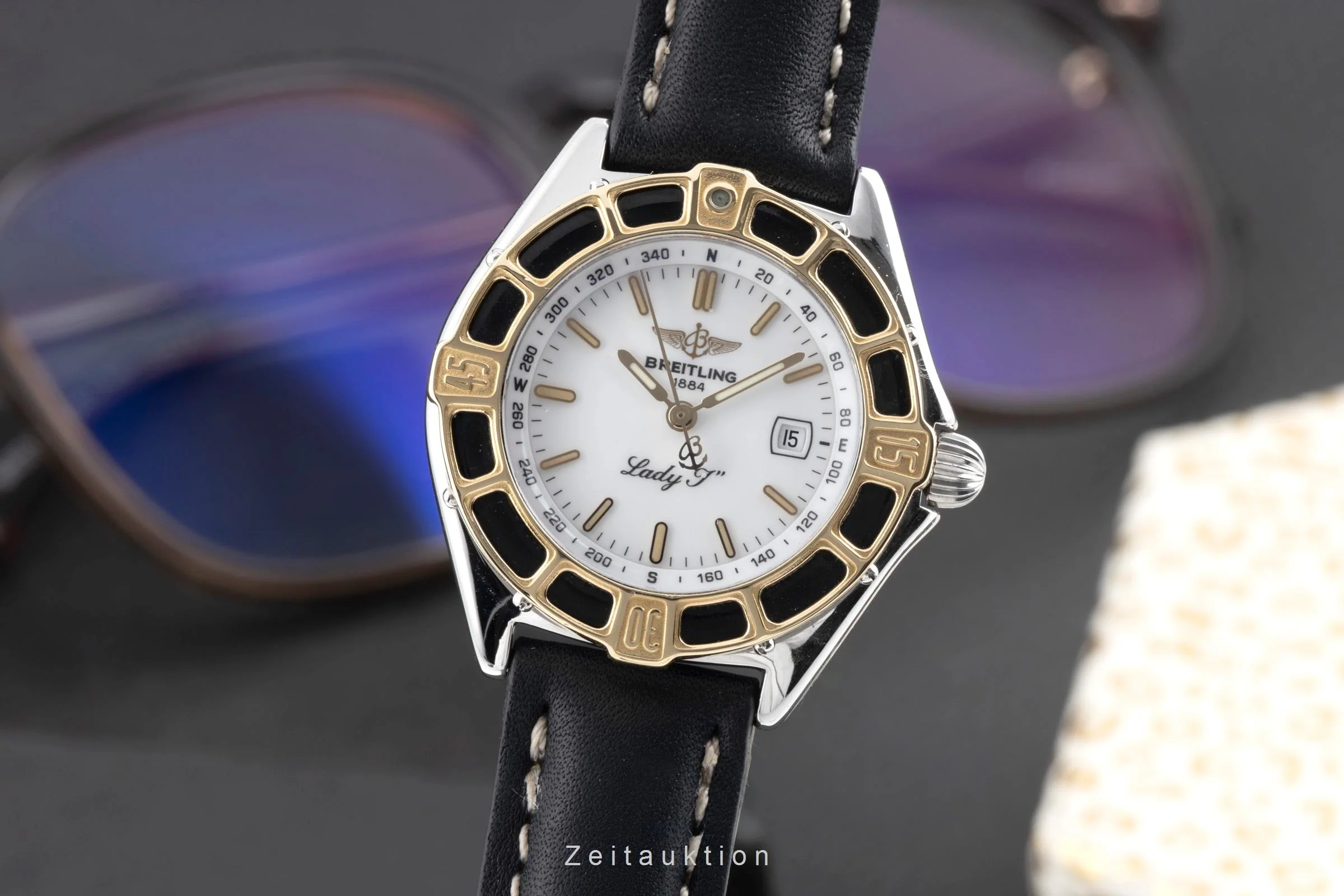 Breitling Lady J steel / gold quartz women's watch D52065  [2600671] - Image 2
