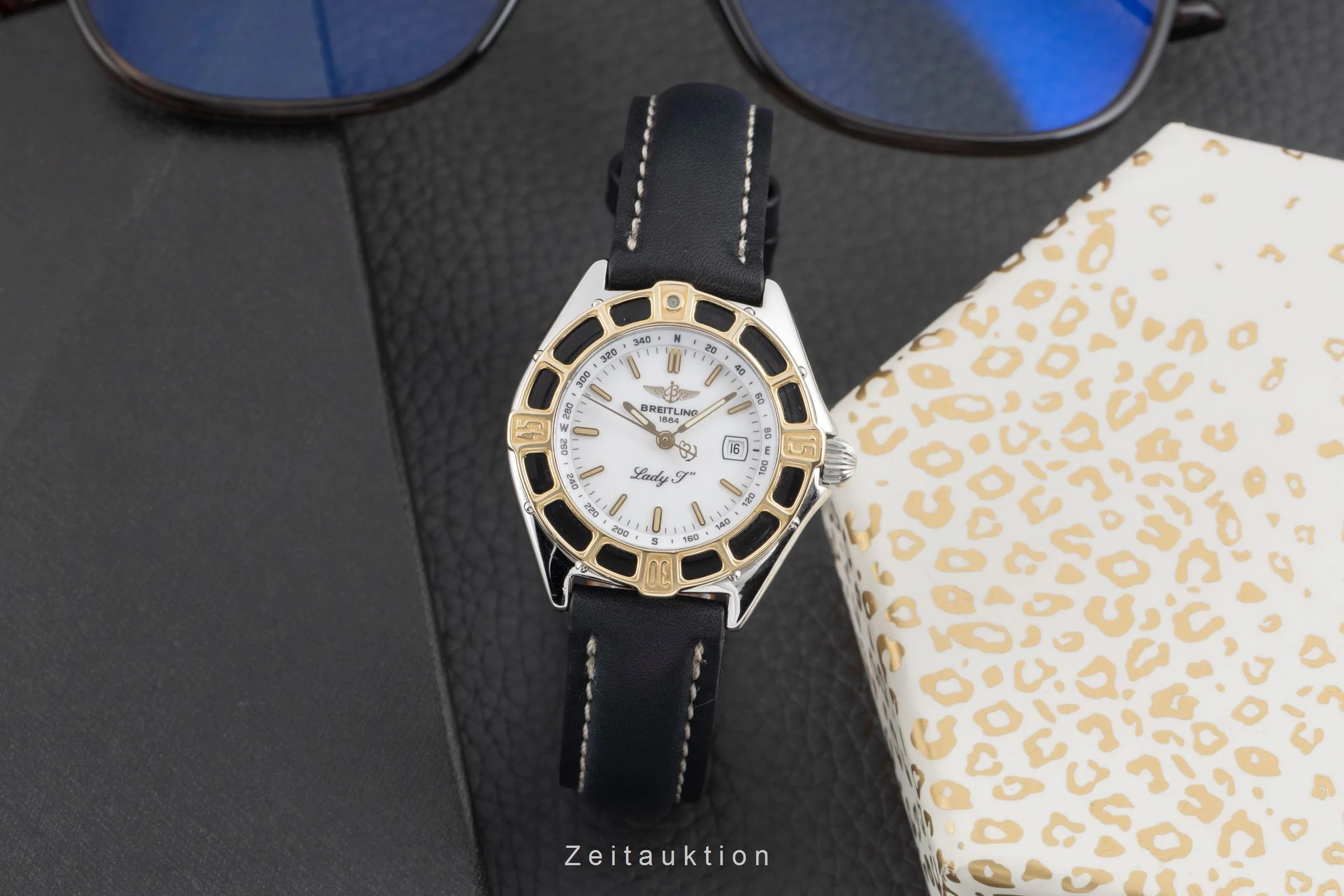 Breitling Lady J steel / gold quartz women's watch D52065  [2600671] - Image 4