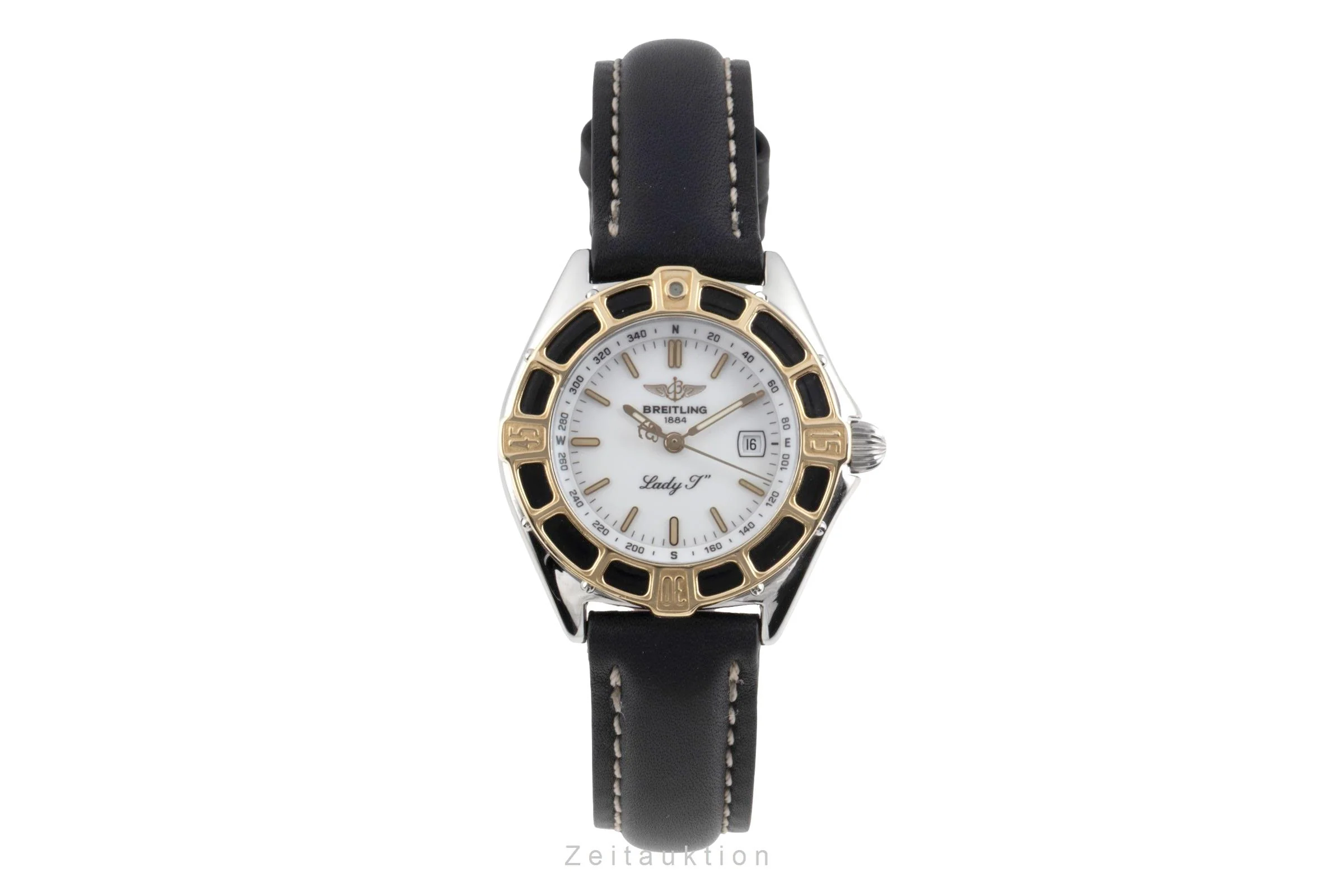 Breitling Lady J steel / gold quartz women's watch D52065  [2600671] - Image 5