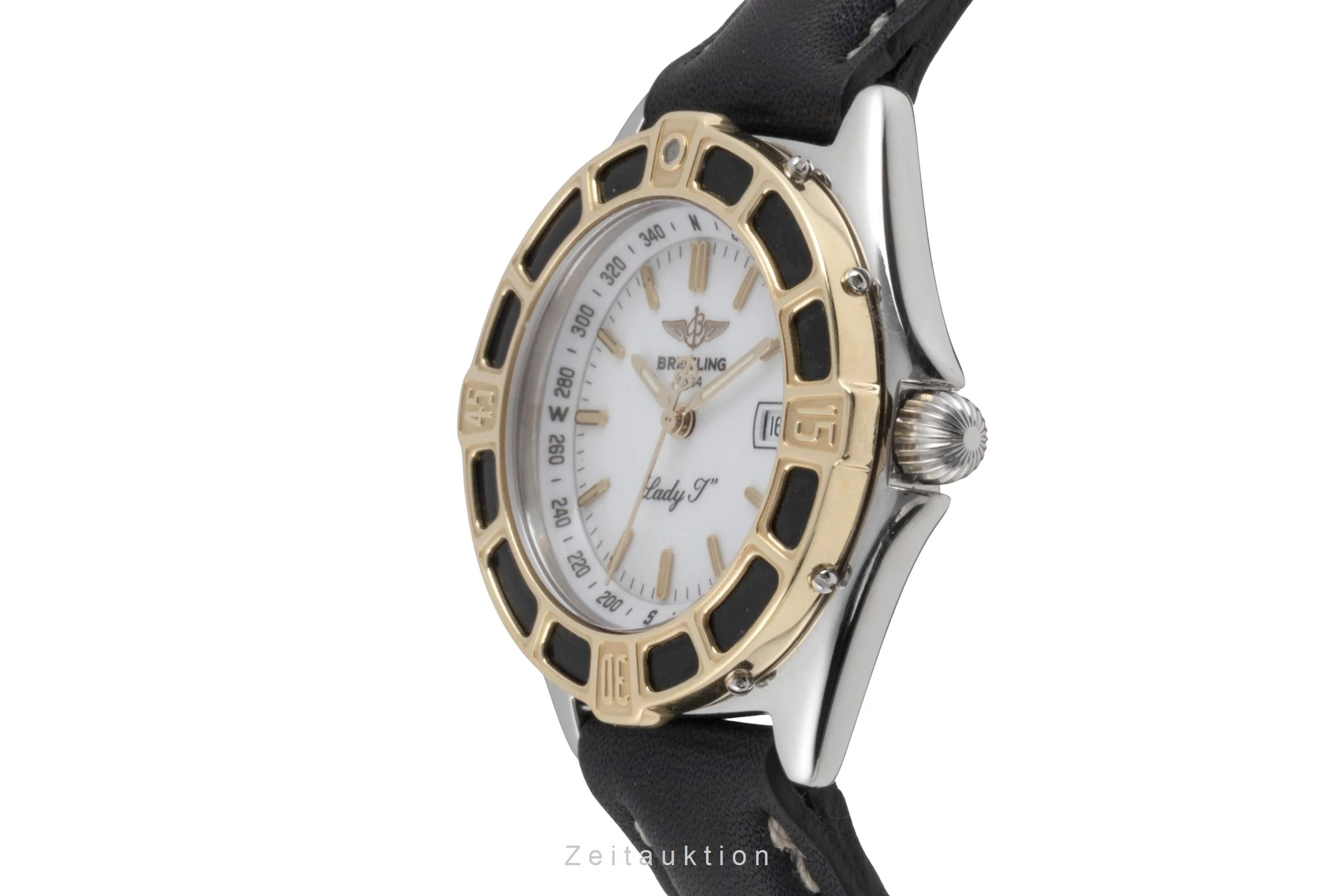Breitling Lady J steel / gold quartz women's watch D52065  [2600671] - Image 7