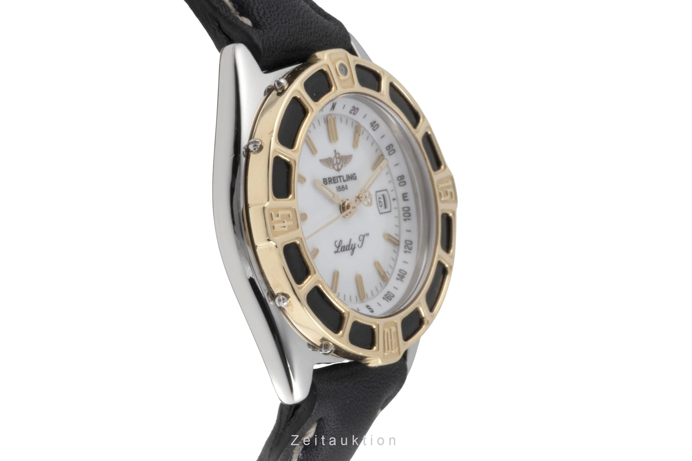 Breitling Lady J steel / gold quartz women's watch D52065  [2600671] - Image 8