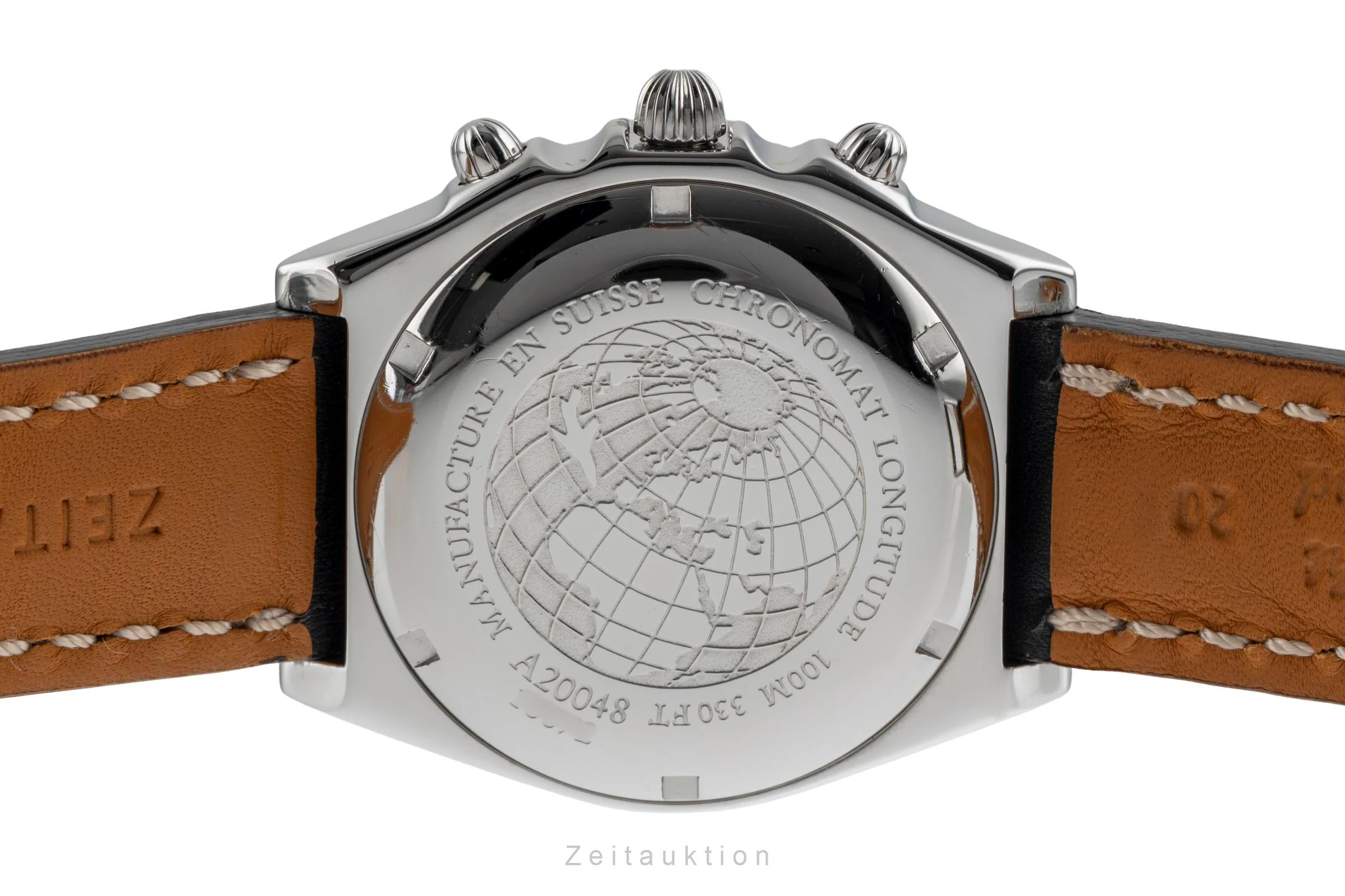 Breitling Longitude chronograph steel automatic men's watch A20048  [2503804] - Image 11