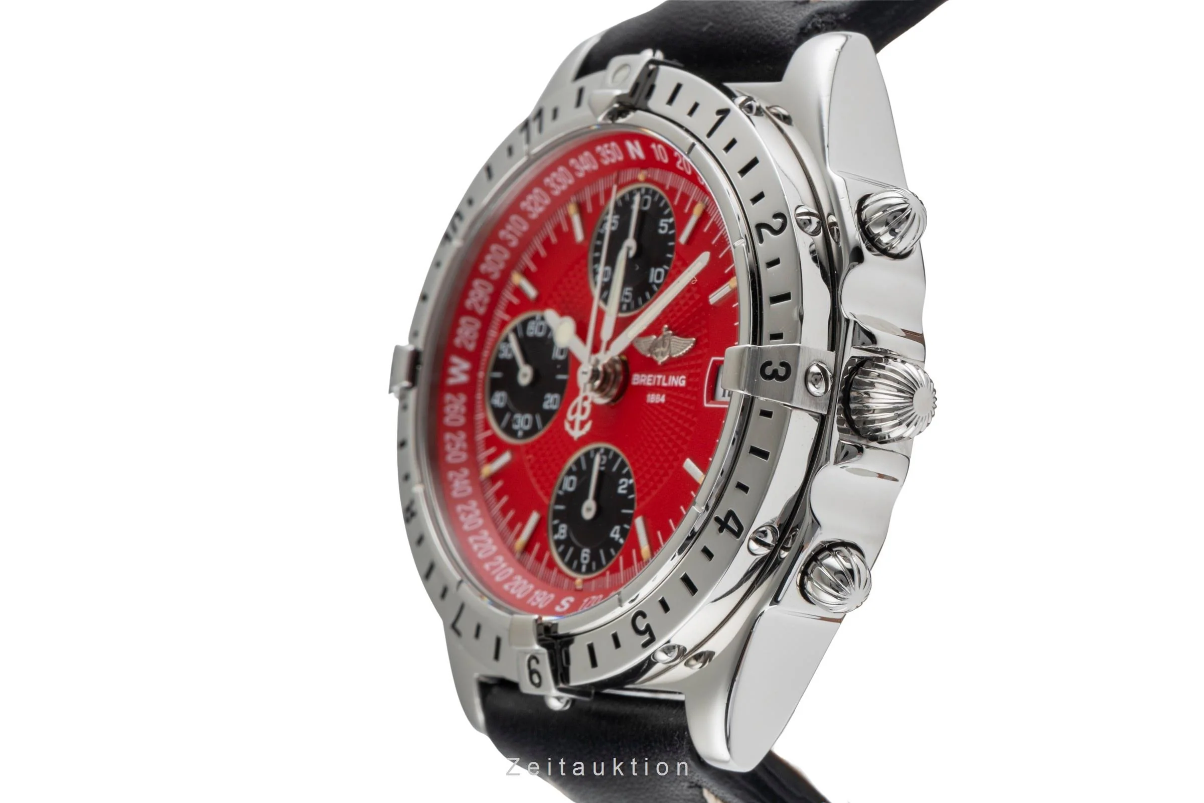 Breitling Longitude chronograph steel automatic men's watch A20048  [2503804] - Image 7
