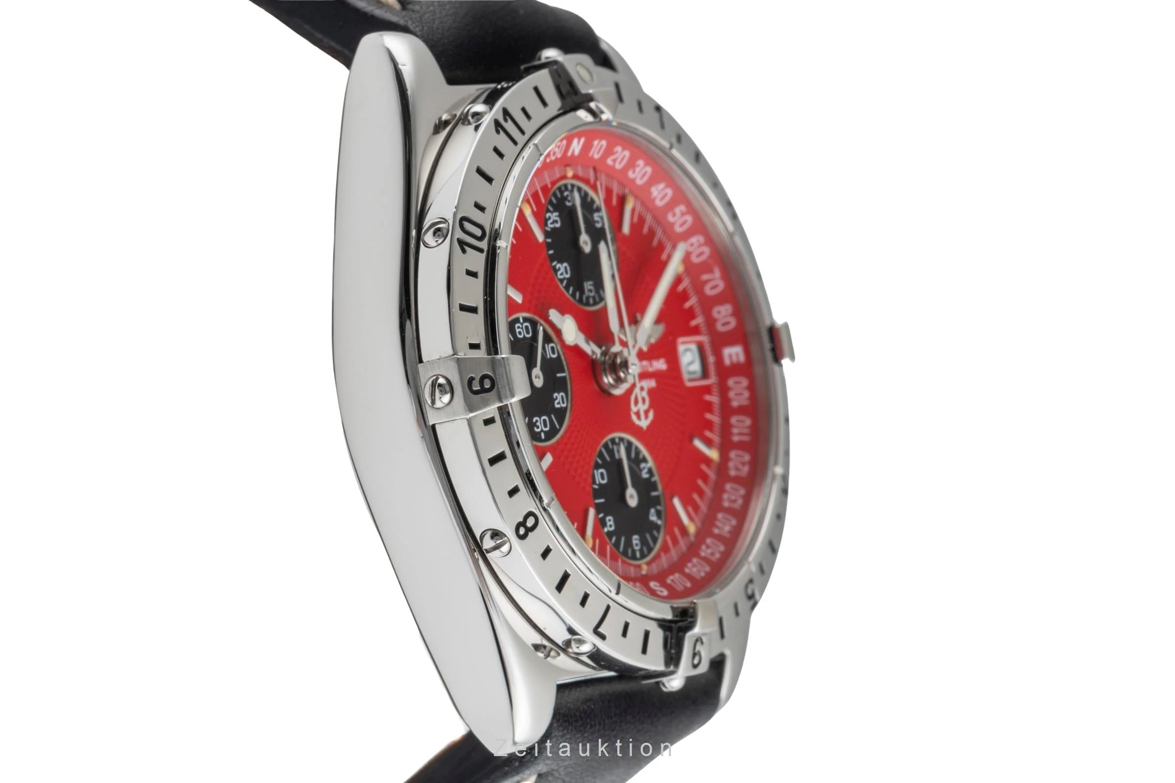 Breitling Longitude chronograph steel automatic men's watch A20048  [2503804] - Image 8