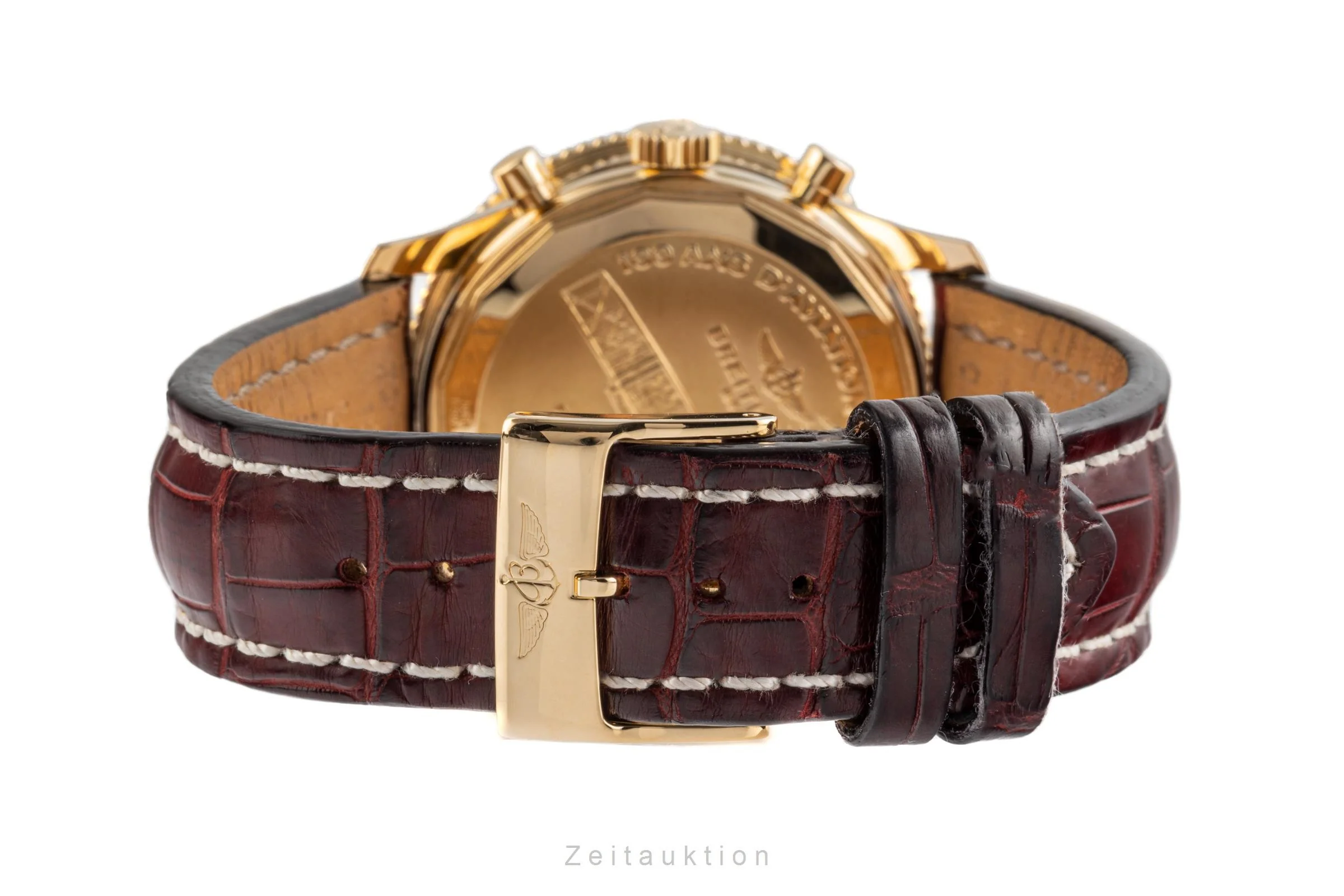 Breitling Montbrillant chronograph 18 ct gold automatic men's watch K35330 Limited  [2205225] - Image 10