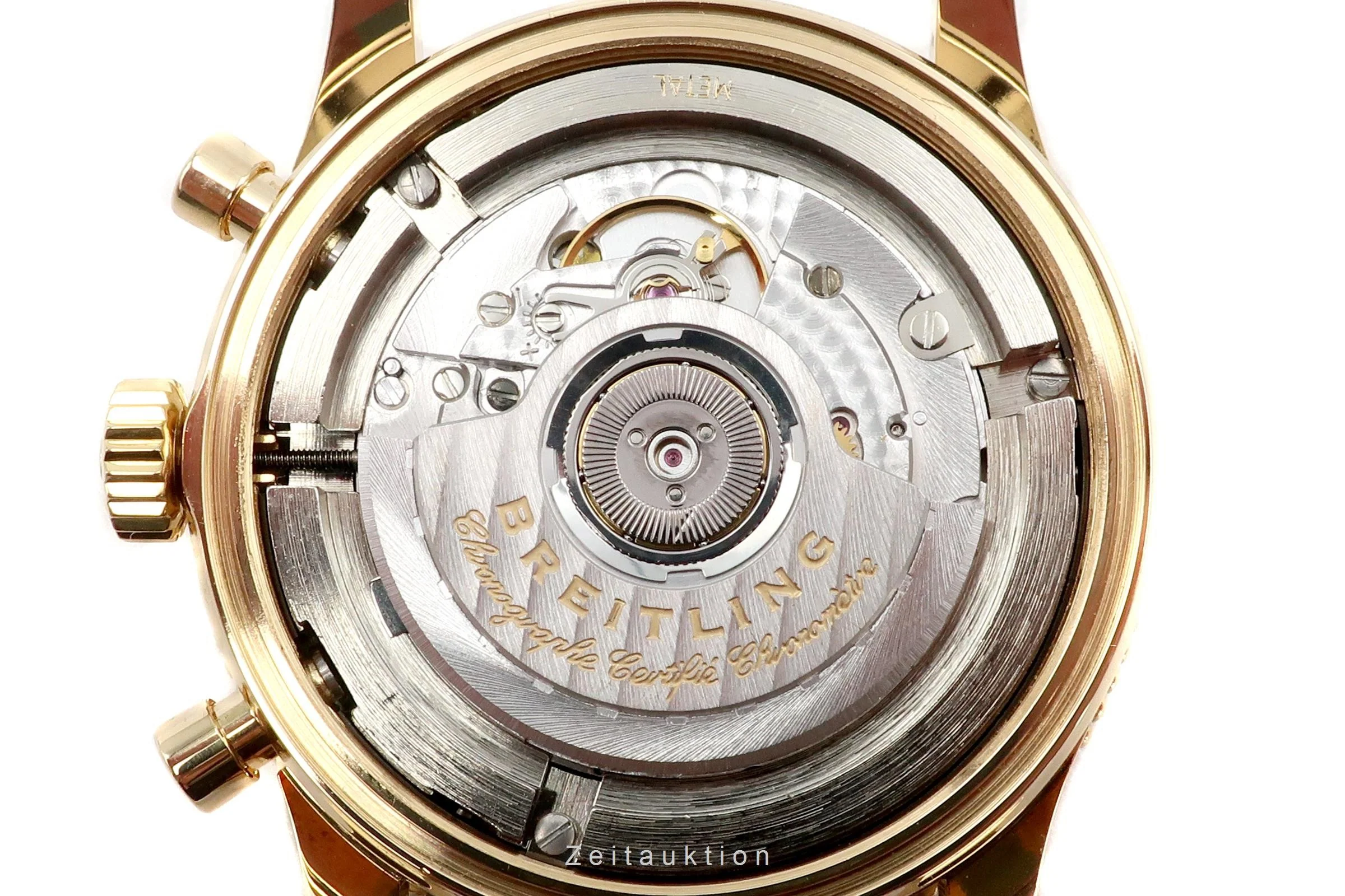 Breitling Montbrillant chronograph 18 ct gold automatic men's watch K35330 Limited  [2205225] - Image 11