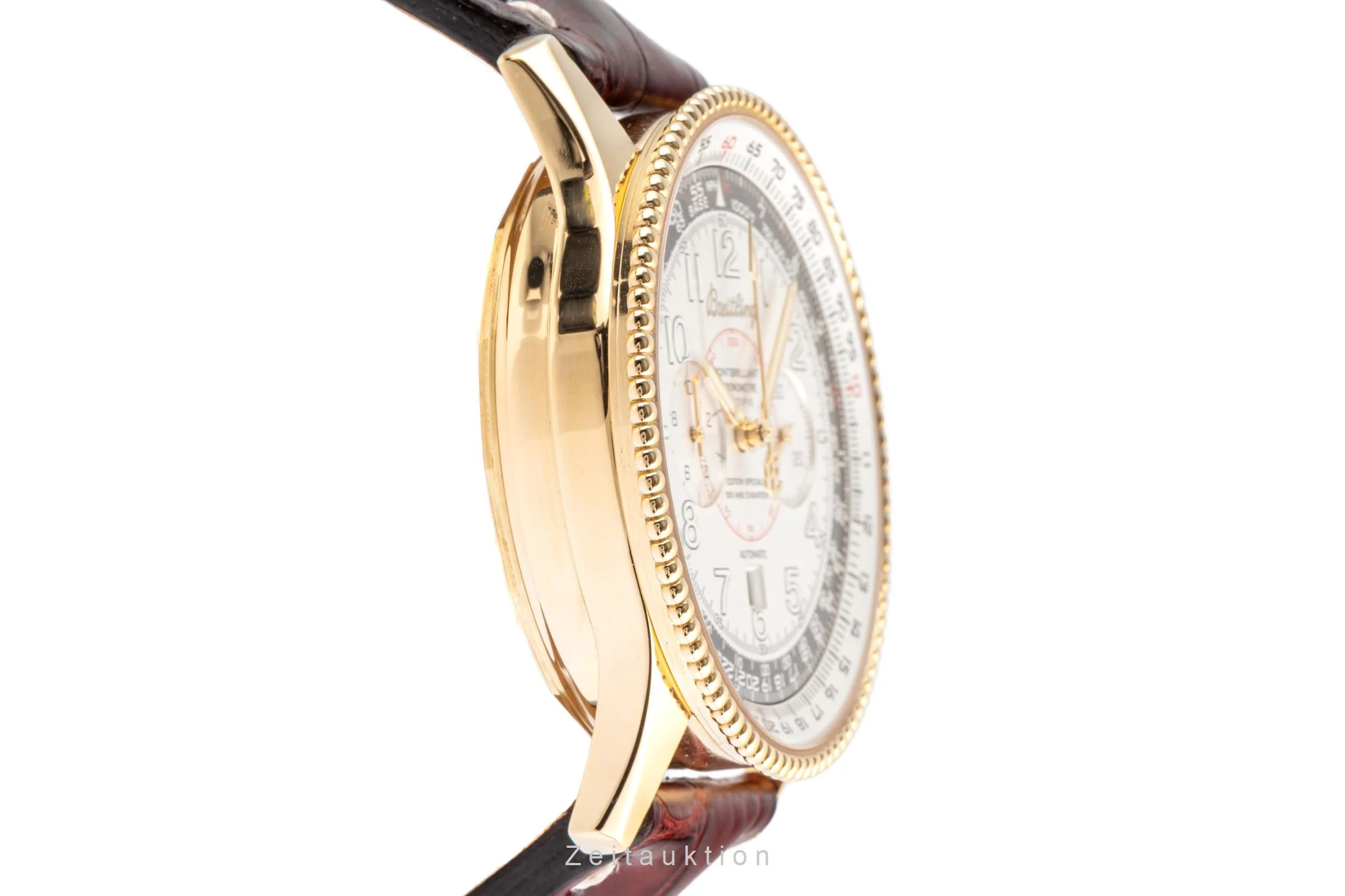 Breitling Montbrillant chronograph 18 ct gold automatic men's watch K35330 Limited  [2205225] - Image 7