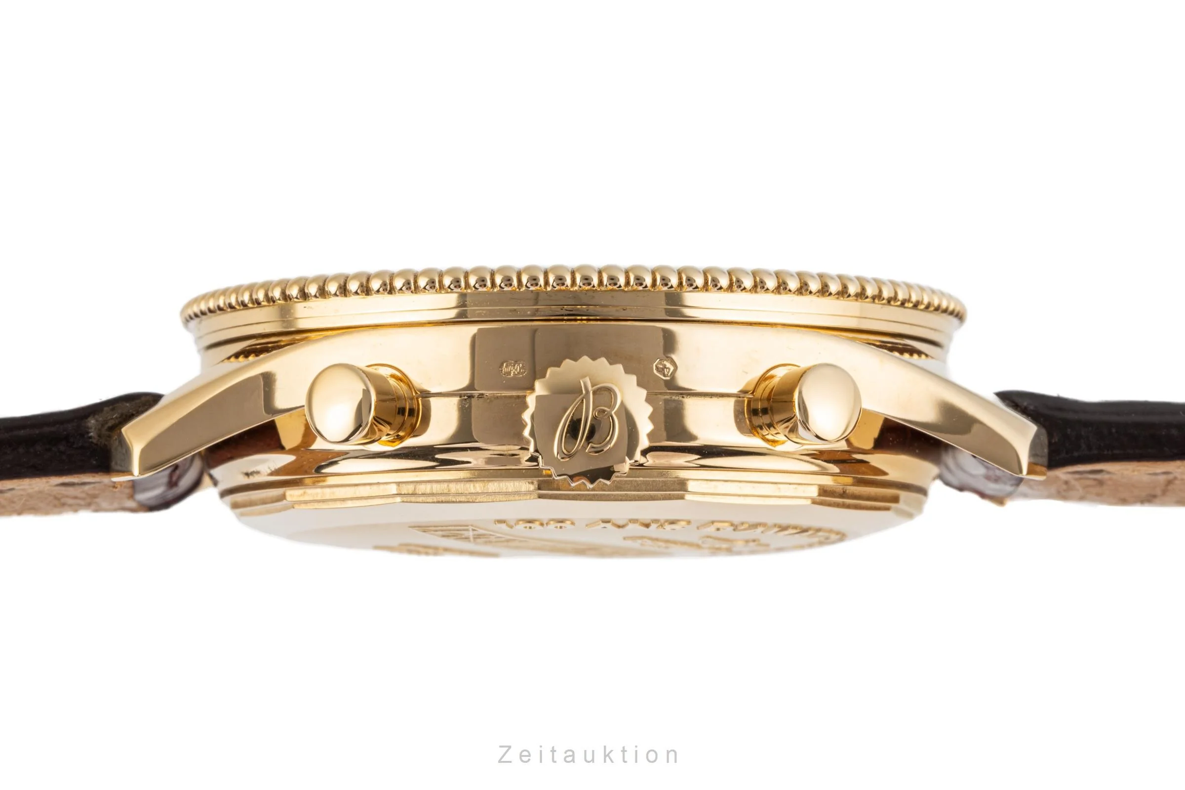 Breitling Montbrillant chronograph 18 ct gold automatic men's watch K35330 Limited  [2205225] - Image 9