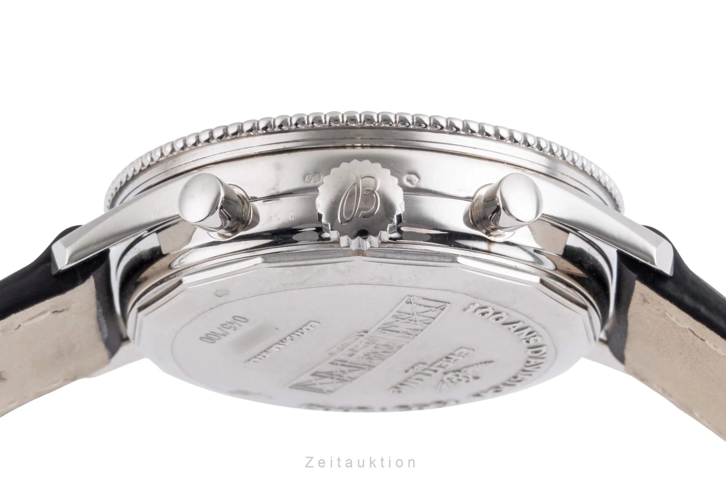 Breitling Montbrillant chronograph 18 ct white gold automatic men's watch J35330 Limited  [2500978] - Image 11