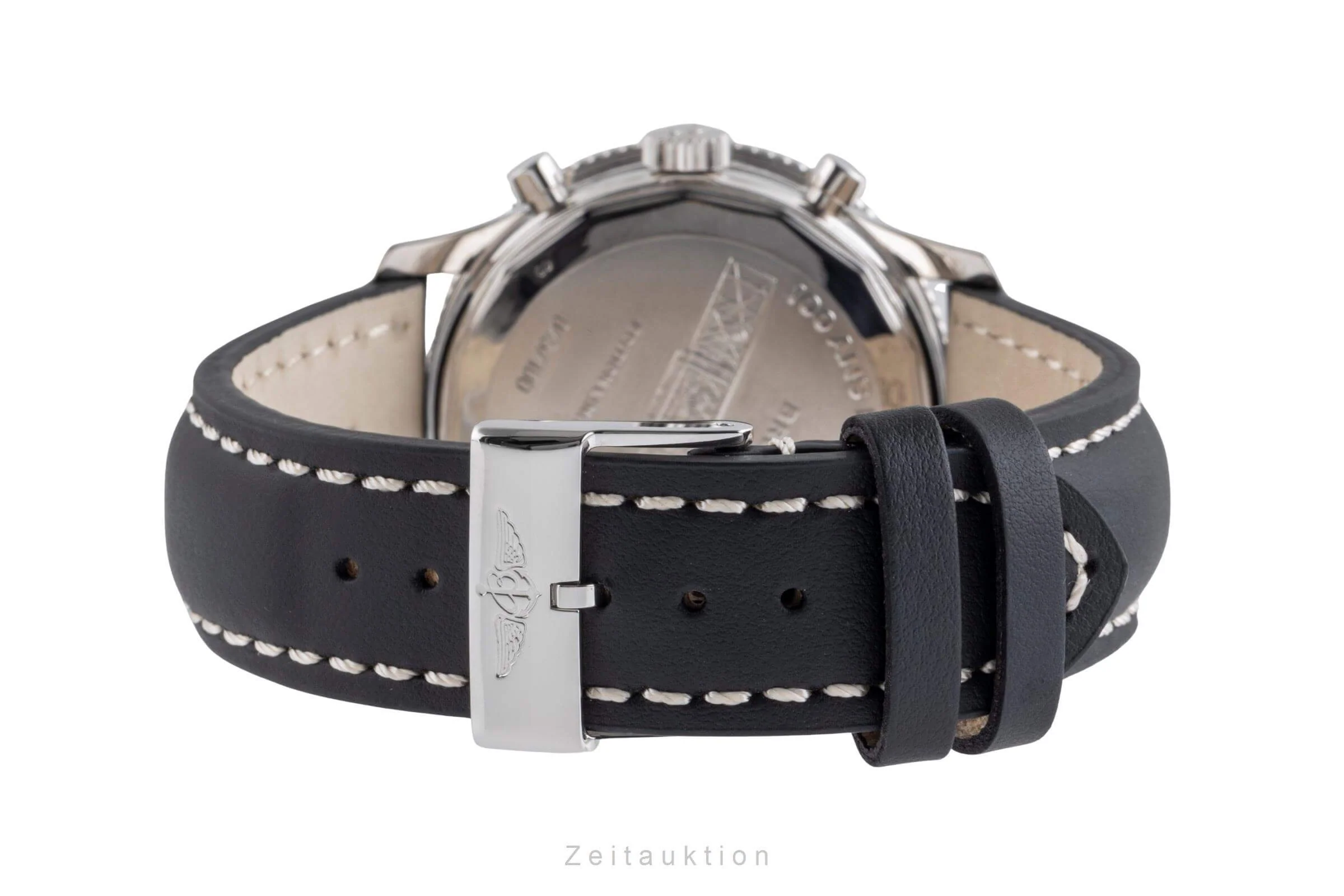 Breitling Montbrillant chronograph 18 ct white gold automatic men's watch J35330 Limited  [2500978] - Image 12