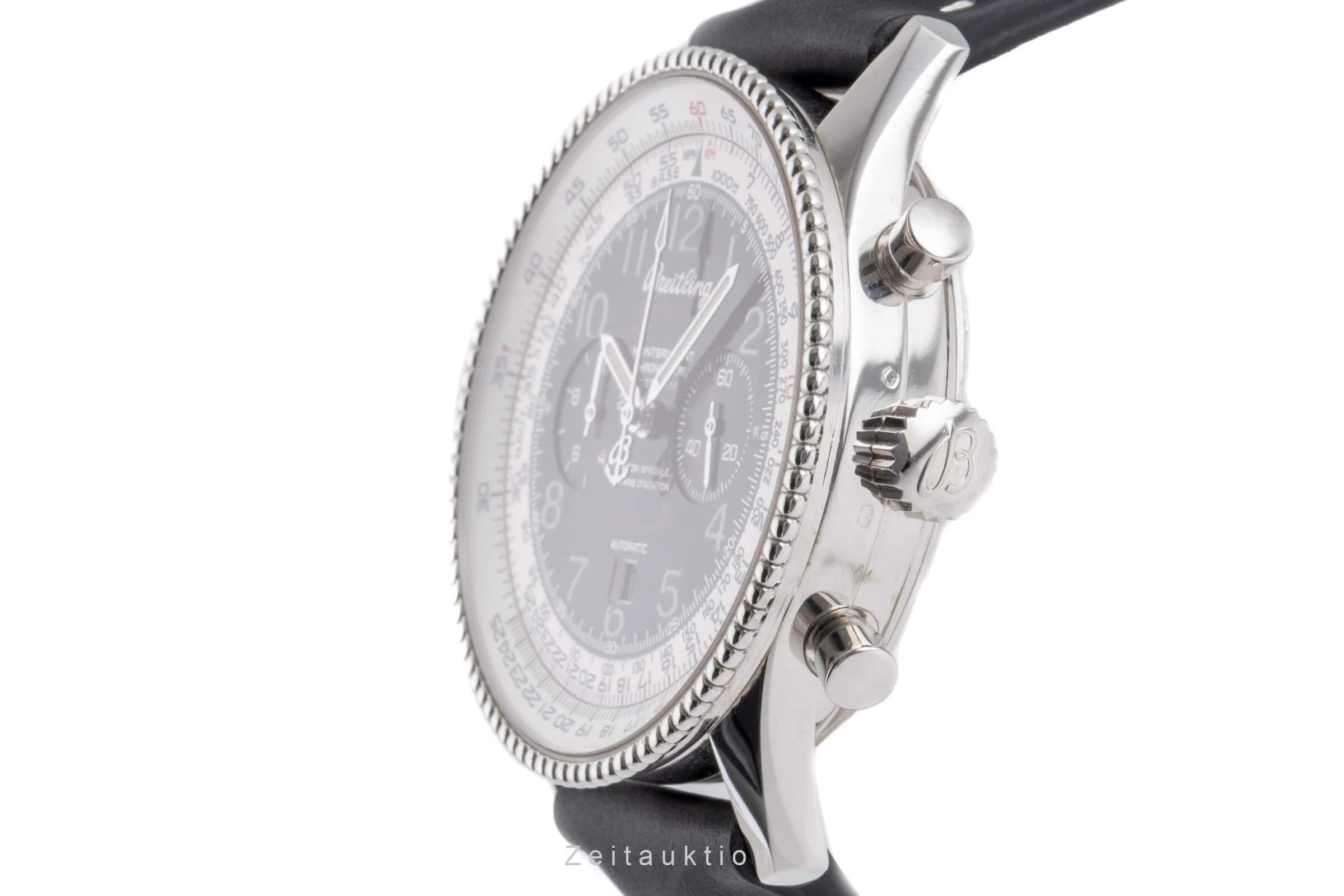 Breitling Montbrillant chronograph 18 ct white gold automatic men's watch J35330 Limited  [2500978] - Image 7