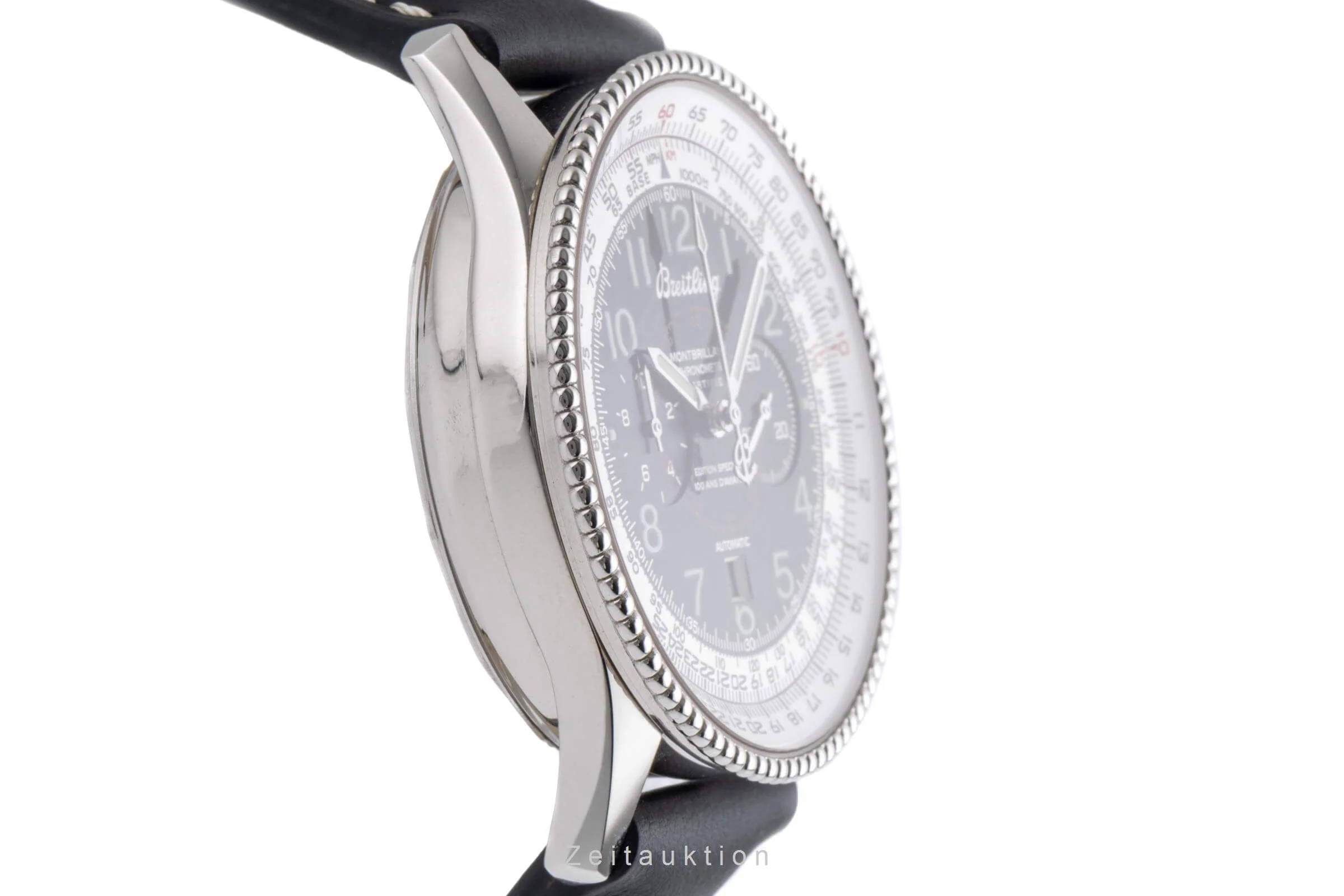 Breitling Montbrillant chronograph 18 ct white gold automatic men's watch J35330 Limited  [2500978] - Image 8
