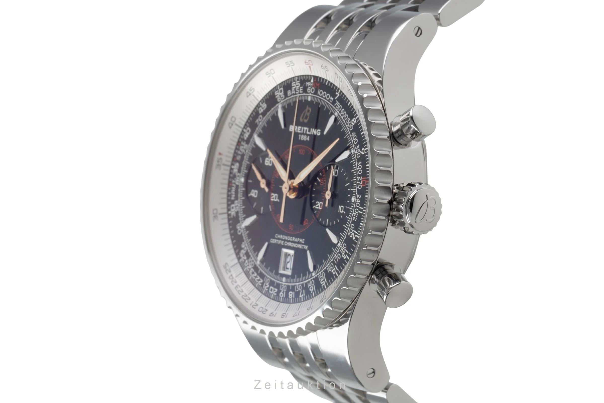 Breitling Montbrillant chronograph steel automatic men's watch A23340  [2406503] - Image 7