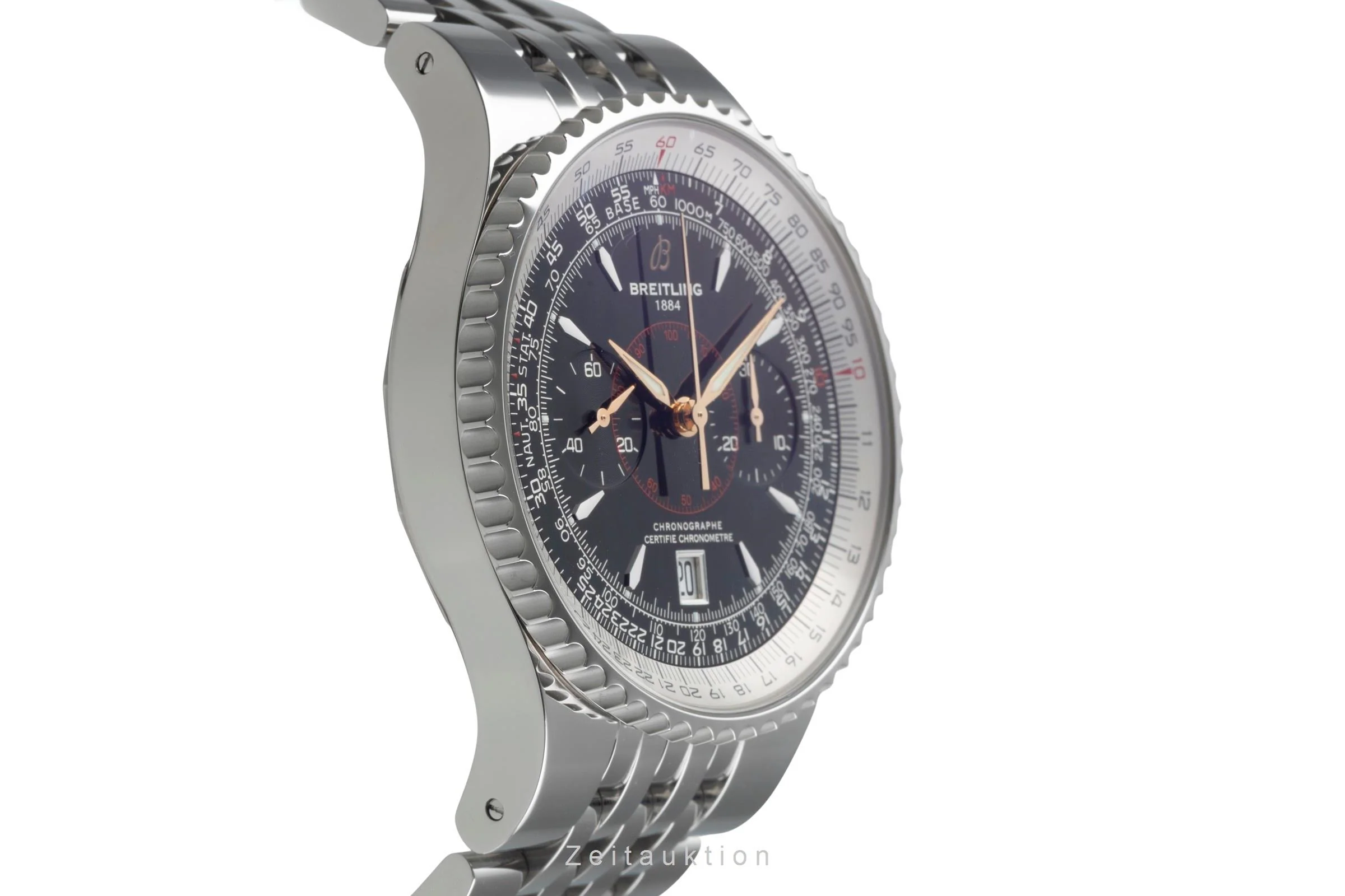 Breitling Montbrillant chronograph steel automatic men's watch A23340  [2406503] - Image 8