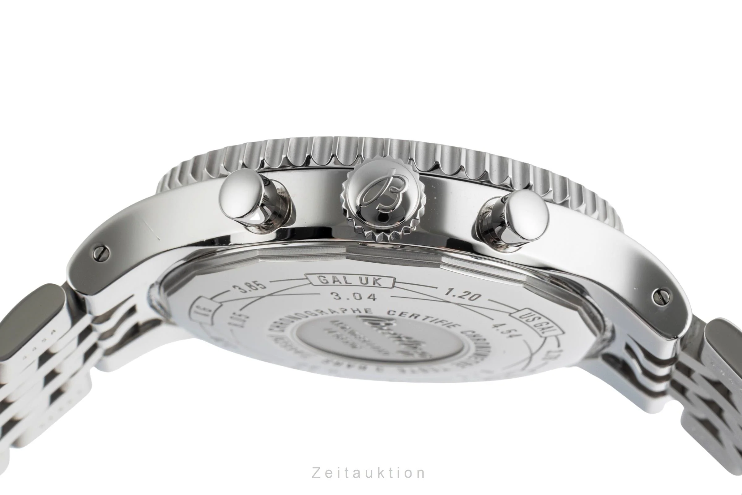 Breitling Montbrillant chronograph steel automatic men's watch A23340  [2503200] - Image 12