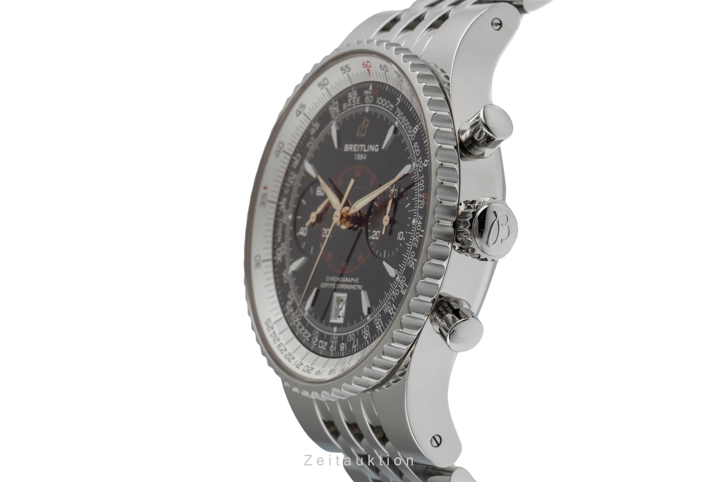 Breitling Montbrillant chronograph steel automatic men's watch A23340  [2503200] - Image 7