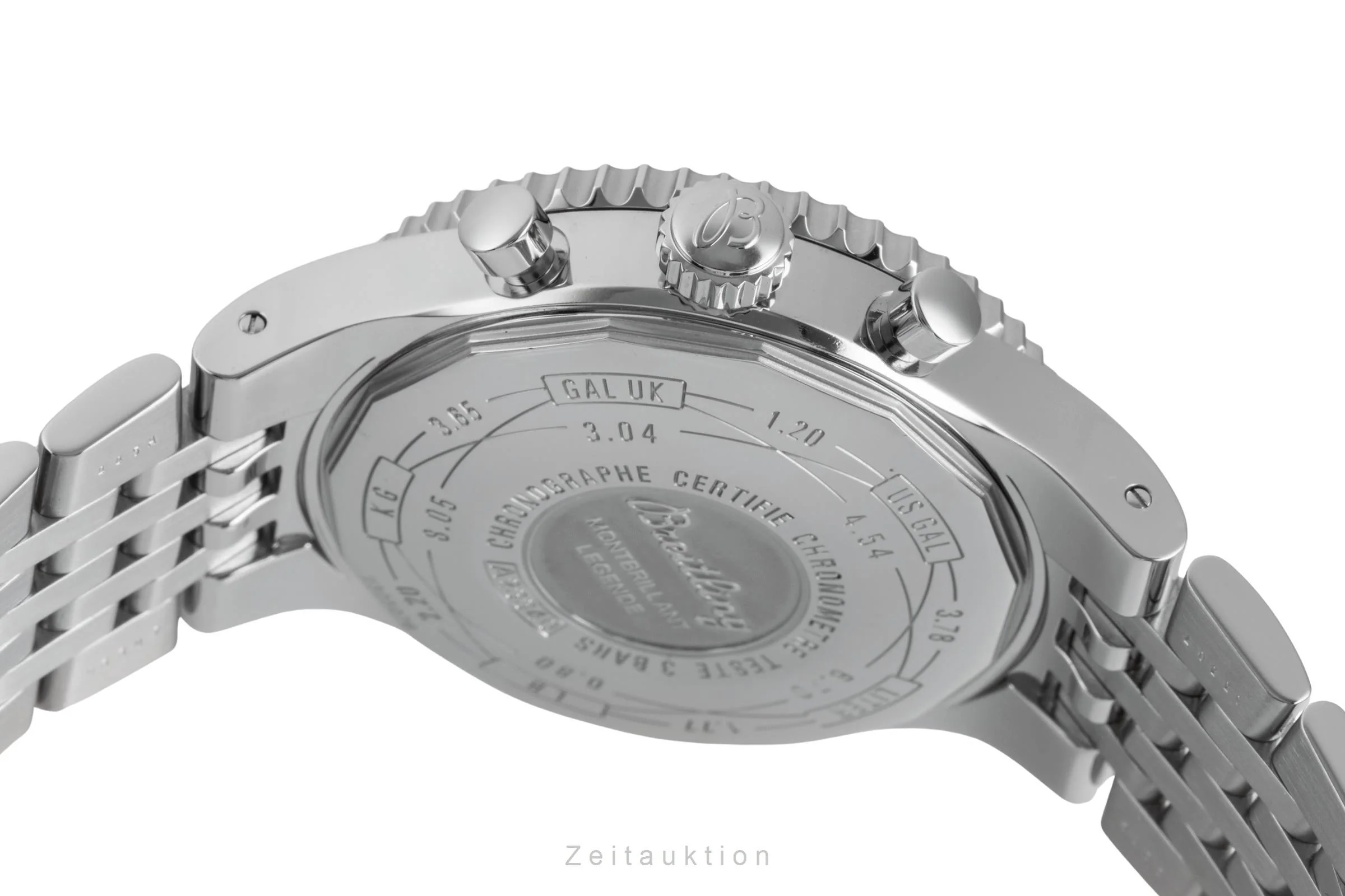 Breitling Montbrillant chronograph steel automatic men's watch A23340  [2600669] - Image 13
