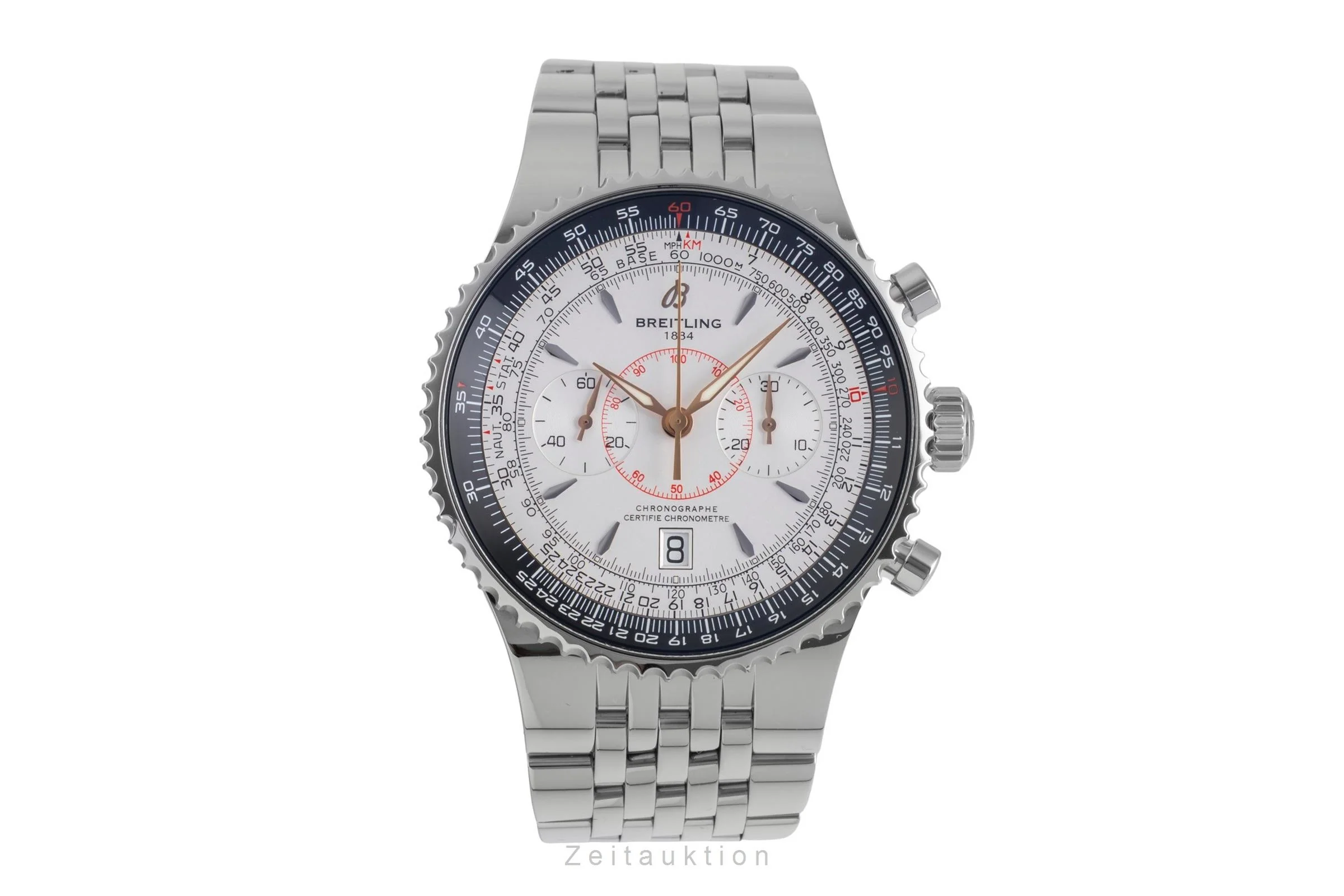 Breitling Montbrillant chronograph steel automatic men's watch A23340  [2600669] - Image 5