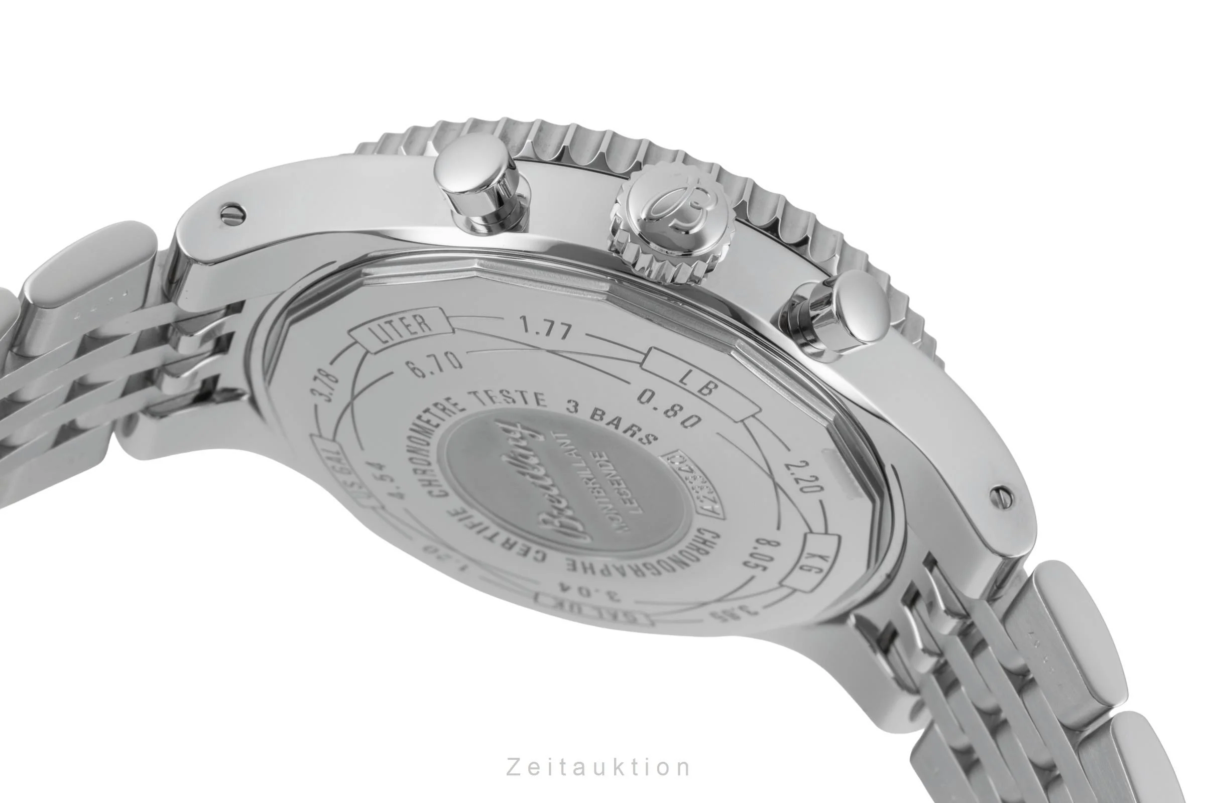 Breitling Montbrillant chronograph steel automatic men's watch A23340  [2600955] - Image 13