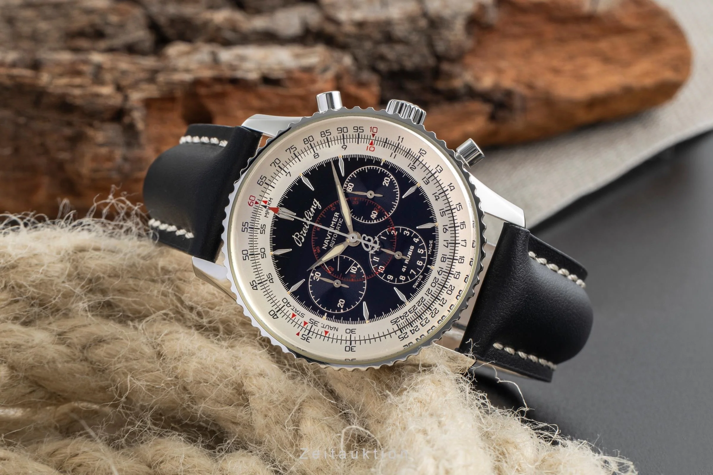 Breitling Montbrillant chronograph steel automatic men's watch A30030.4  [2502420] - Image 3