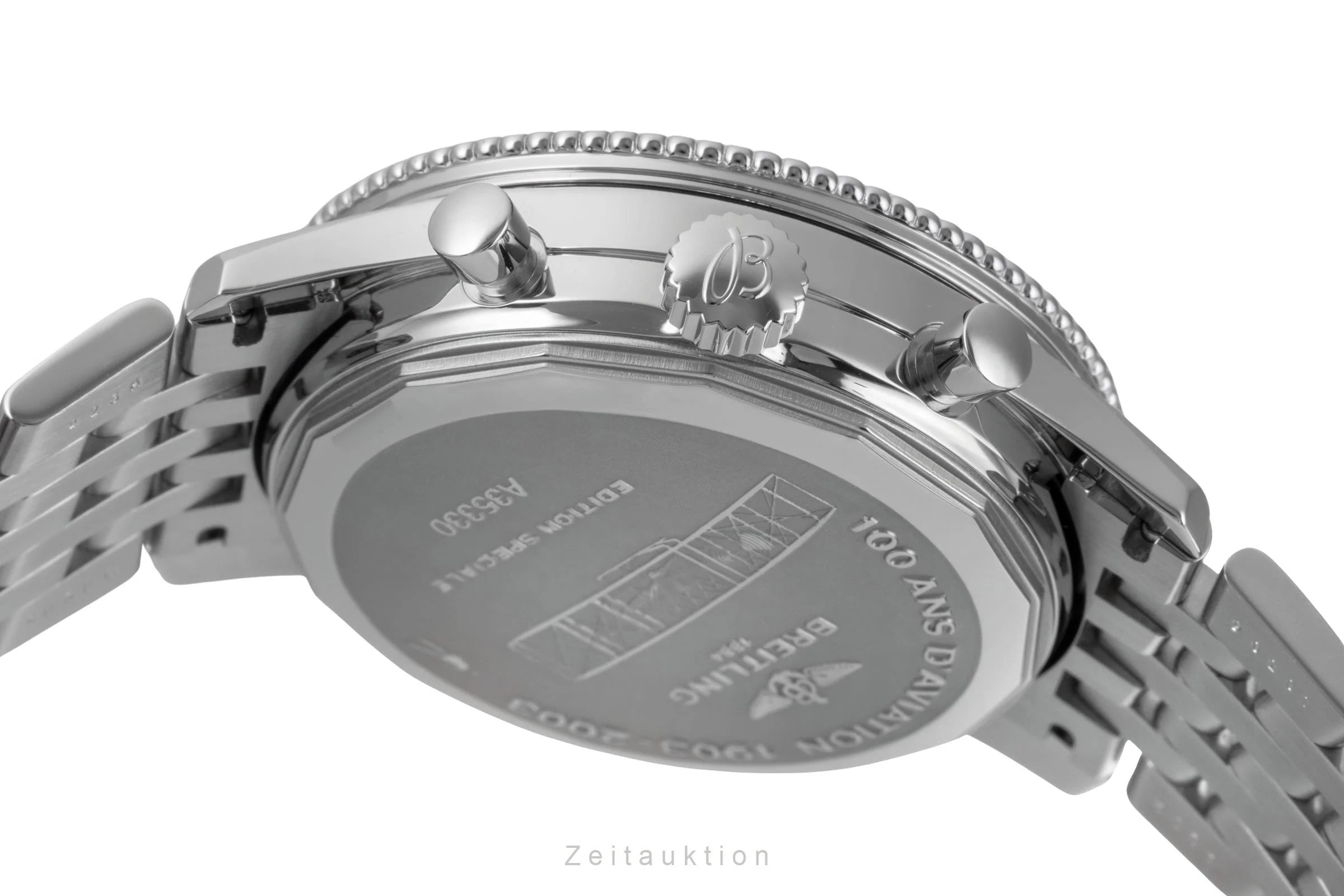 Breitling Montbrillant chronograph steel automatic men's watch A35330  [2507241] - Image 12