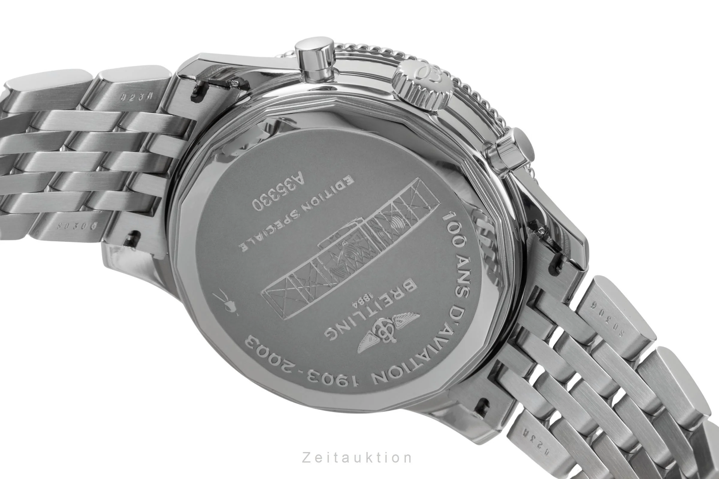 Breitling Montbrillant chronograph steel automatic men's watch A35330  [2507241] - Image 13