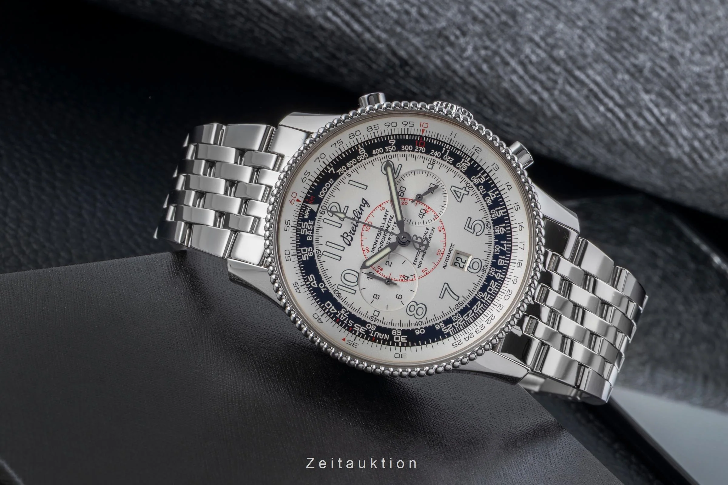 Breitling Montbrillant chronograph steel automatic men's watch A35330  [2507241] - Image 3