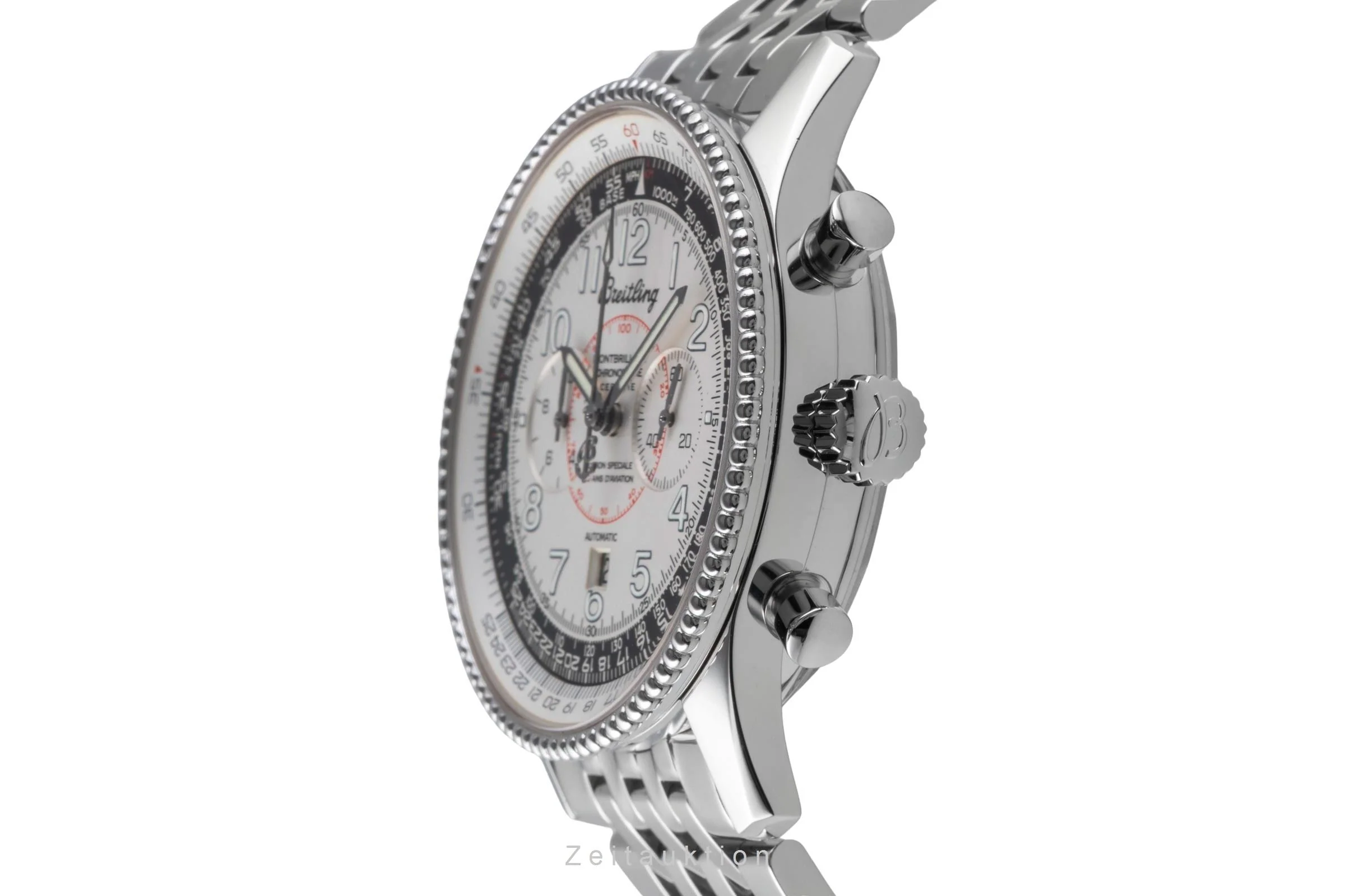 Breitling Montbrillant chronograph steel automatic men's watch A35330  [2507241] - Image 7