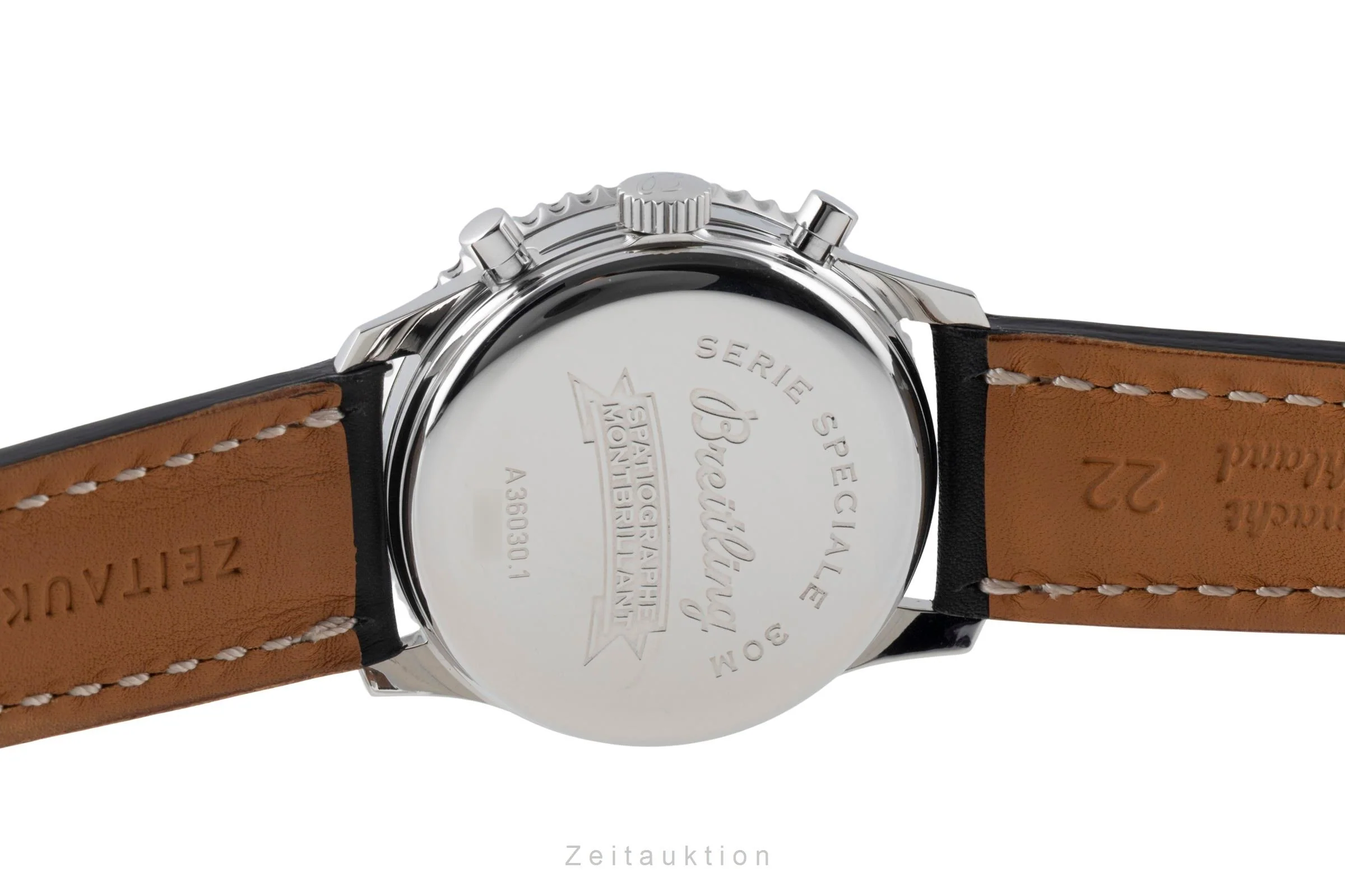 Breitling Montbrillant chronograph steel automatic men's watch A36030.1  [2600167] - Image 12