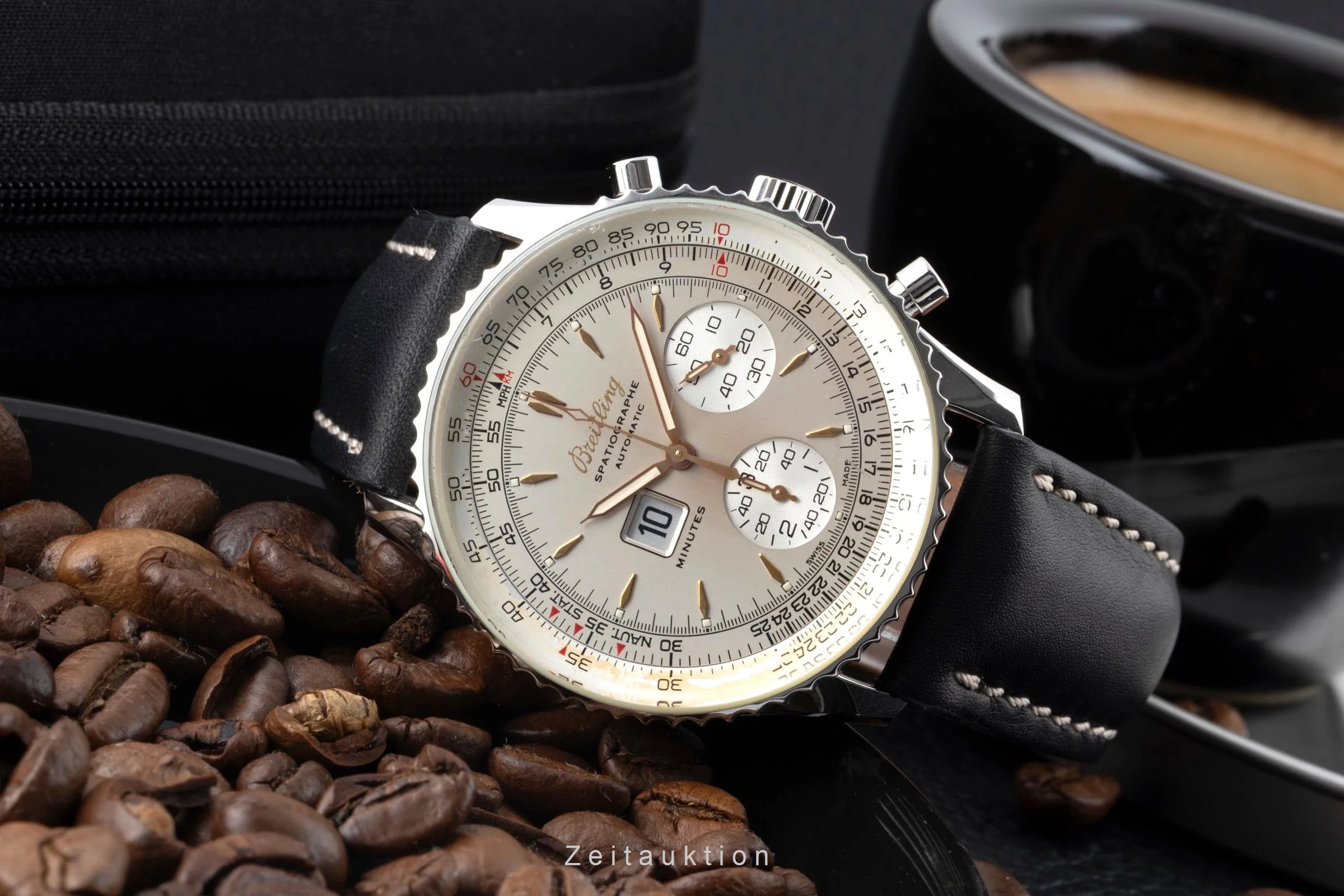 Breitling Montbrillant chronograph steel automatic men's watch A36030.1  [2600167] - Image 3