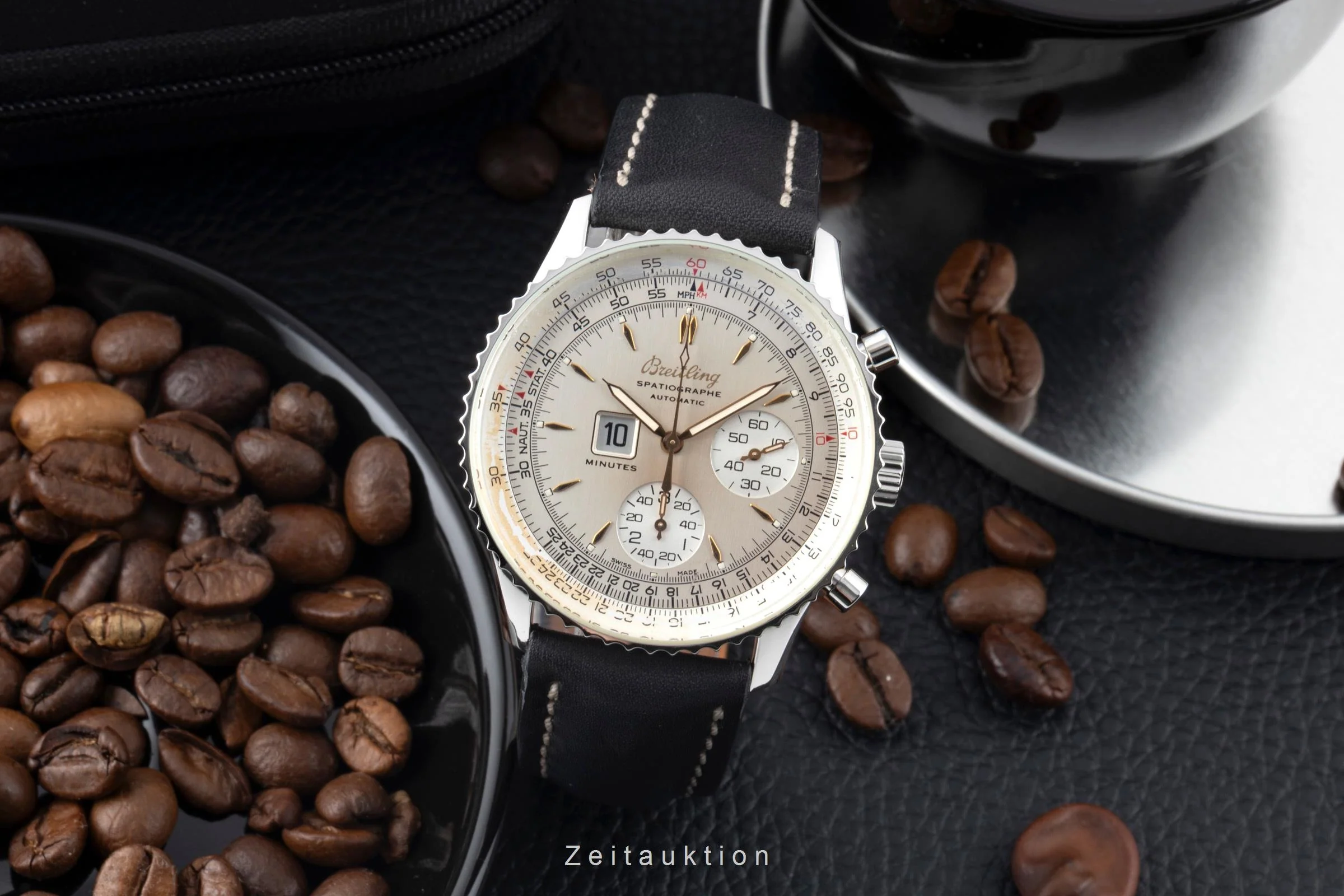 Breitling Montbrillant chronograph steel automatic men's watch A36030.1  [2600167] - Image 4