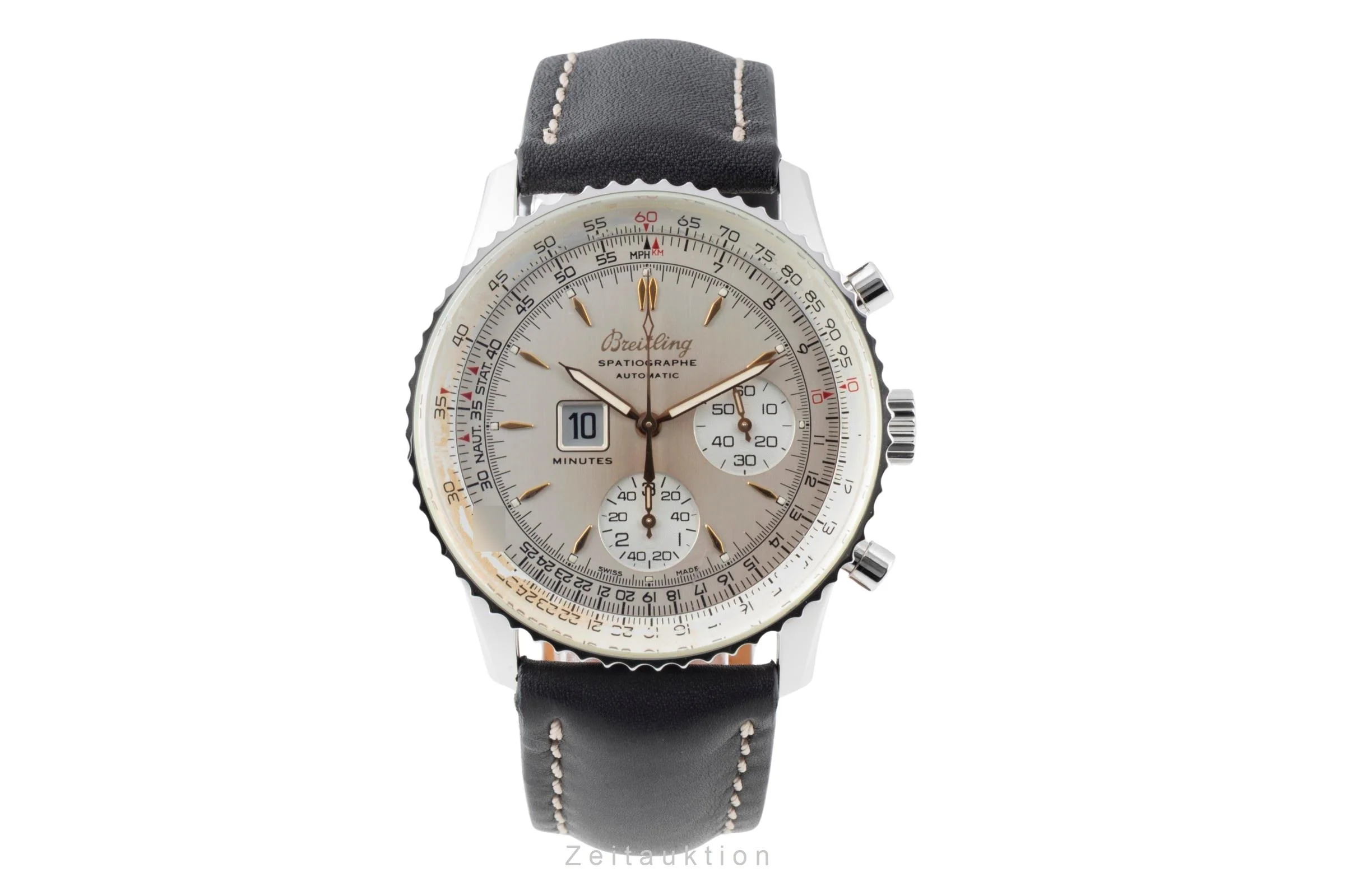 Breitling Montbrillant chronograph steel automatic men's watch A36030.1  [2600167] - Image 5