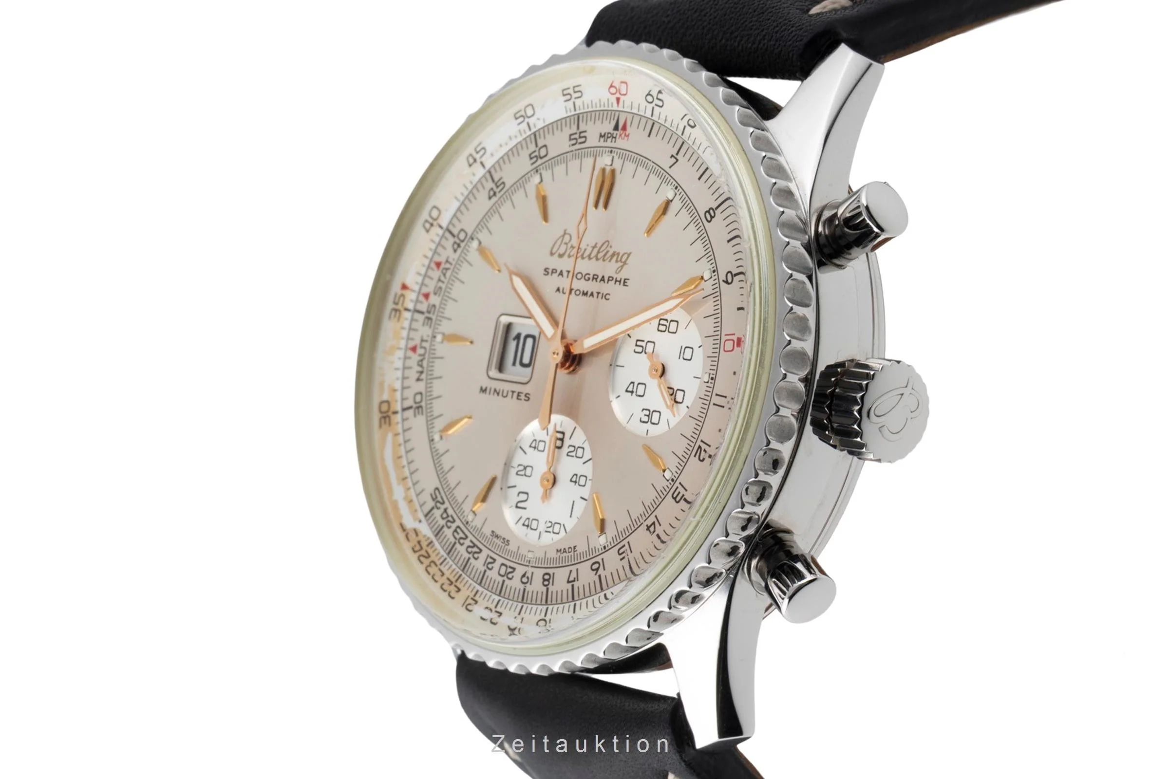 Breitling Montbrillant chronograph steel automatic men's watch A36030.1  [2600167] - Image 7