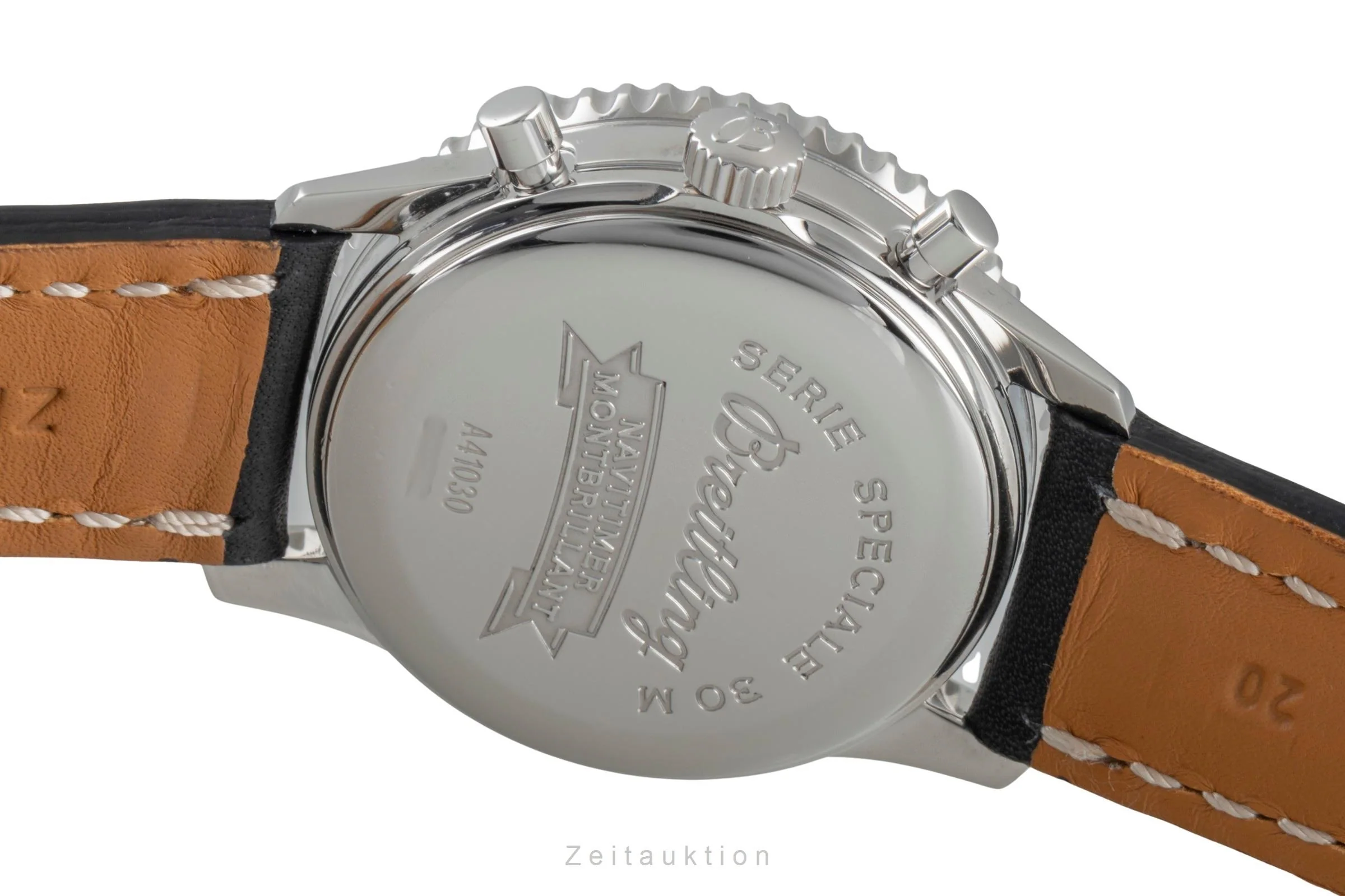 Breitling Montbrillant chronograph steel automatic men's watch A41030  [2505543] - Image 11