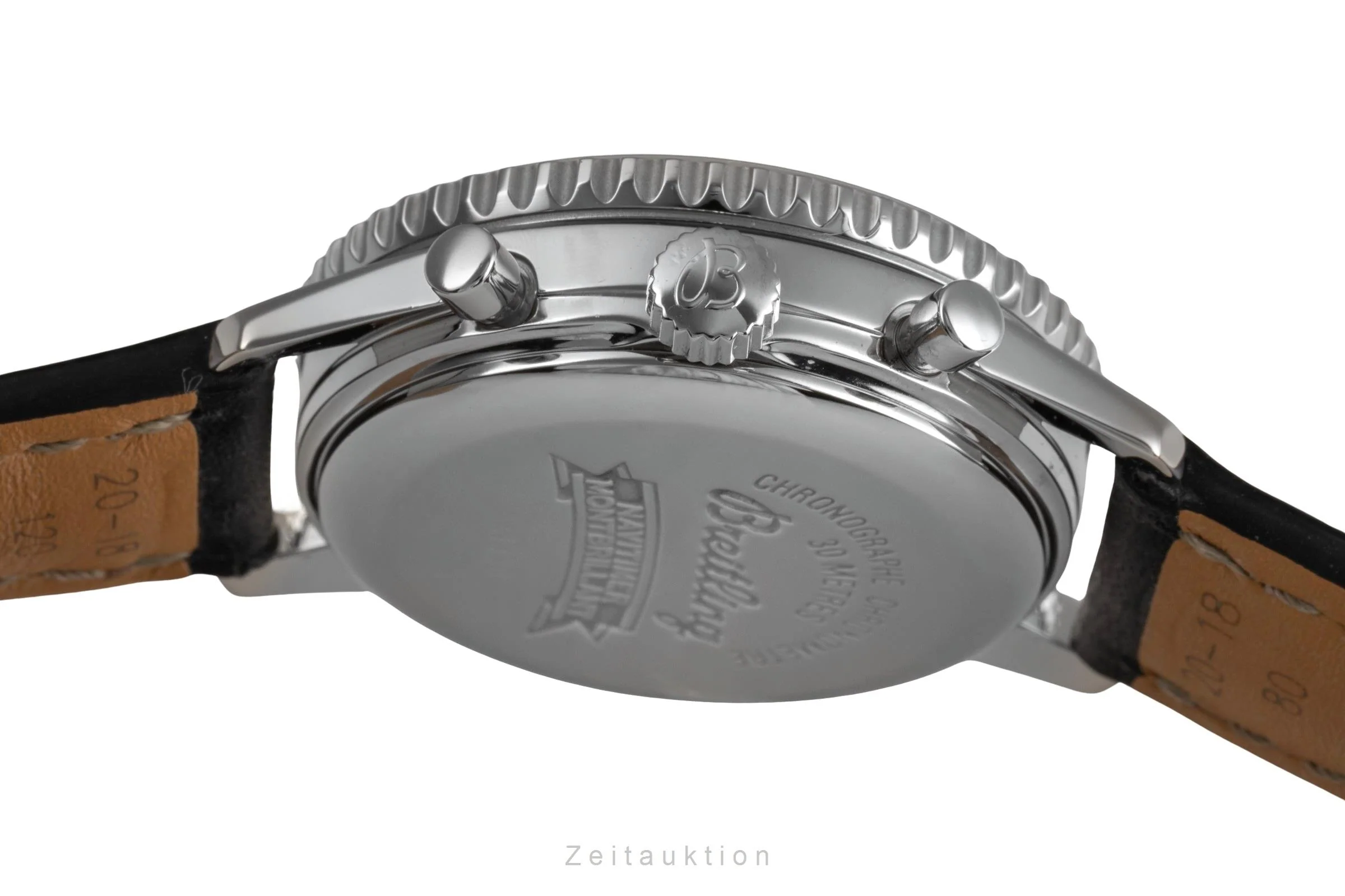 Breitling Montbrillant chronograph steel automatic men's watch A41330  [2502981] - Image 11