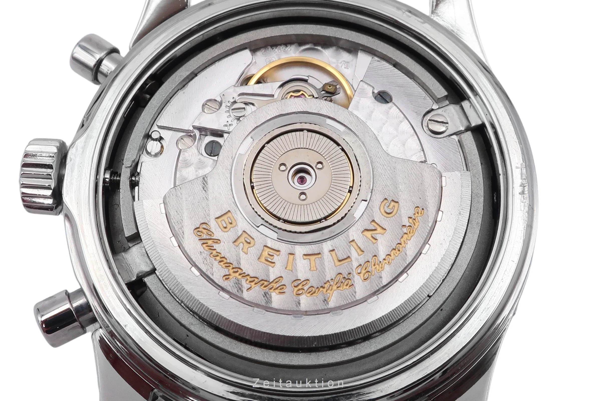 Breitling Montbrillant chronograph steel automatic men's watch A41330  [2502981] - Image 14