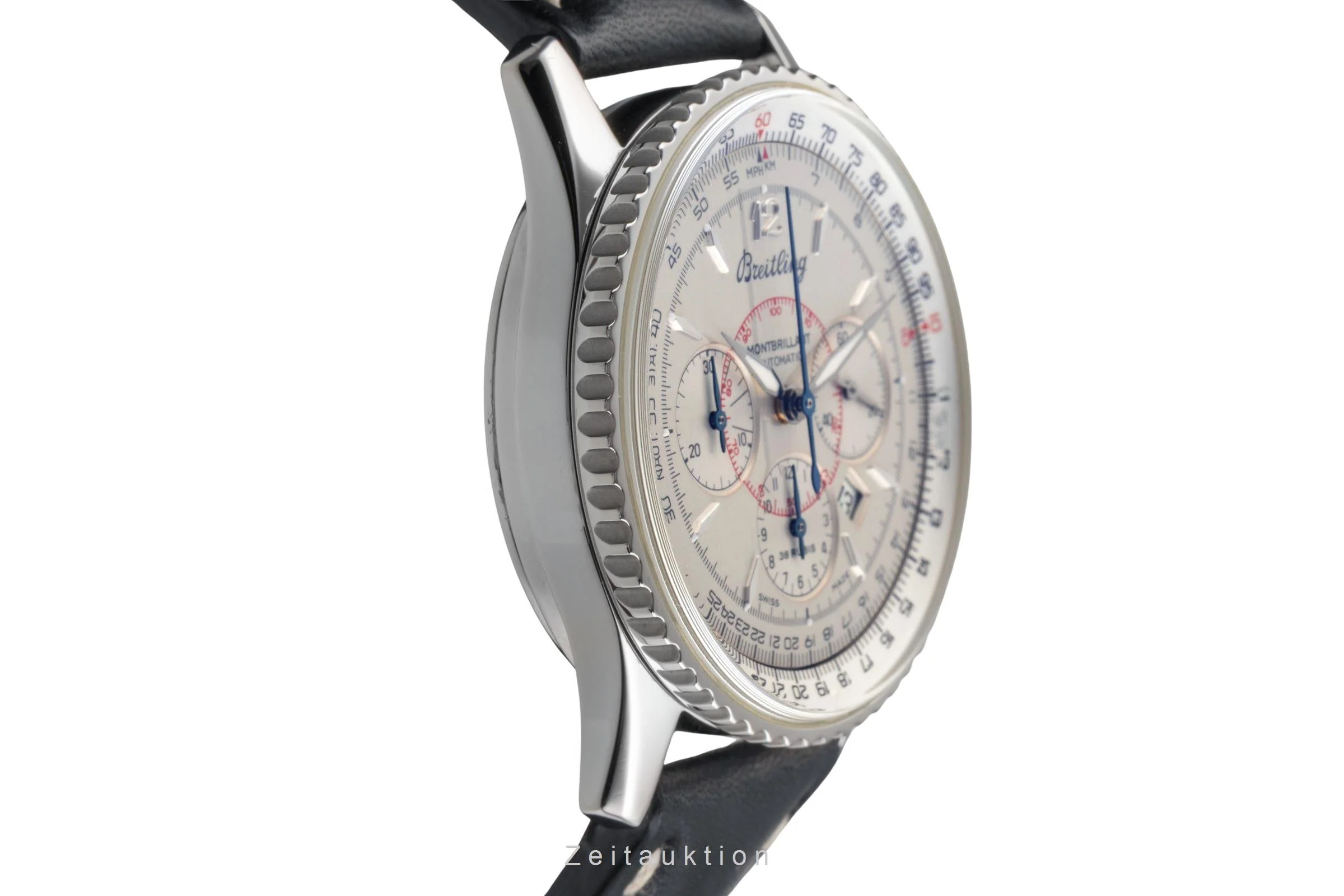 Breitling Montbrillant chronograph steel automatic men's watch A41330  [2502981] - Image 8