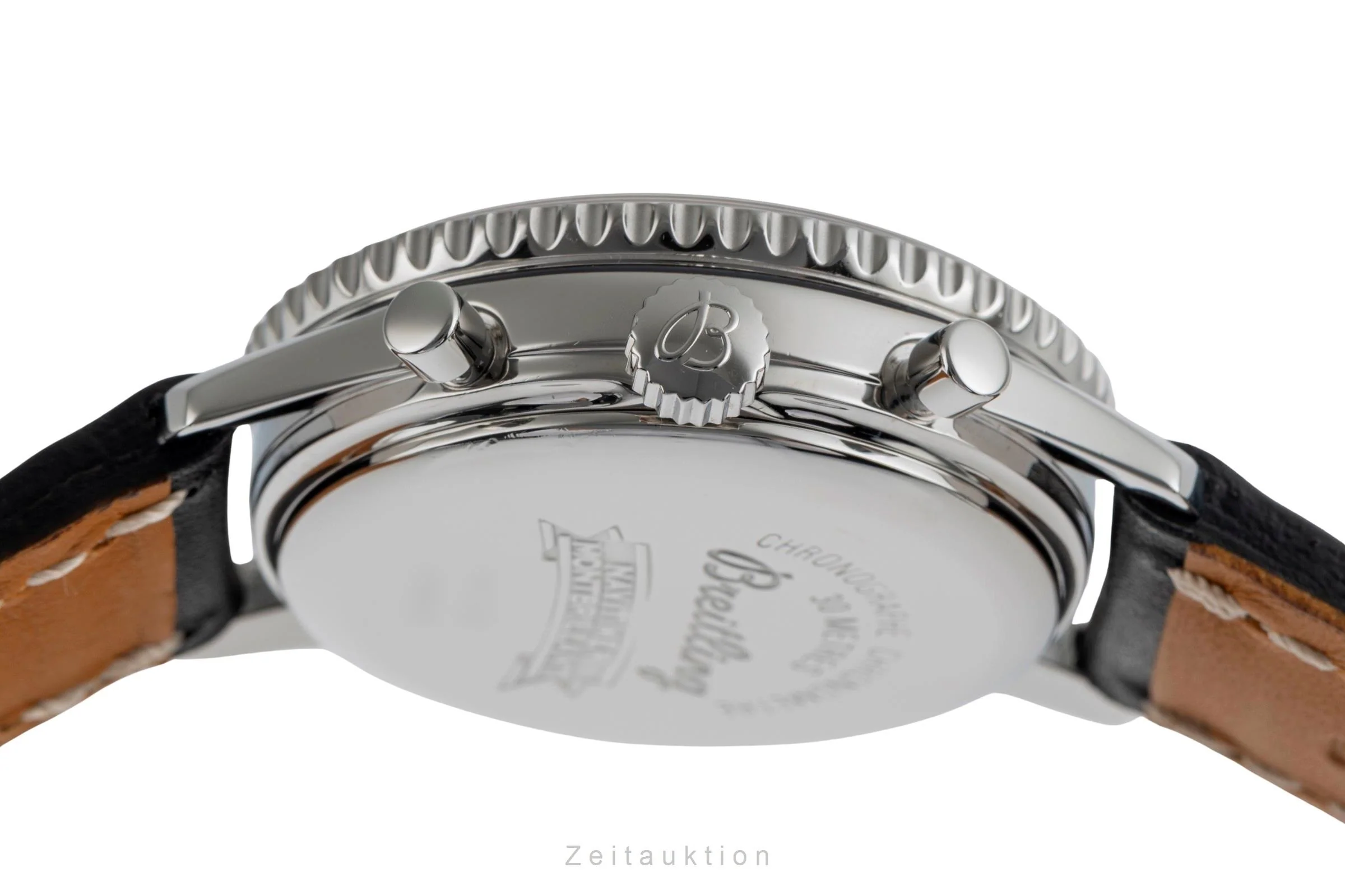 Breitling Montbrillant chronograph steel automatic men's watch A41330  [2504374] - Image 12