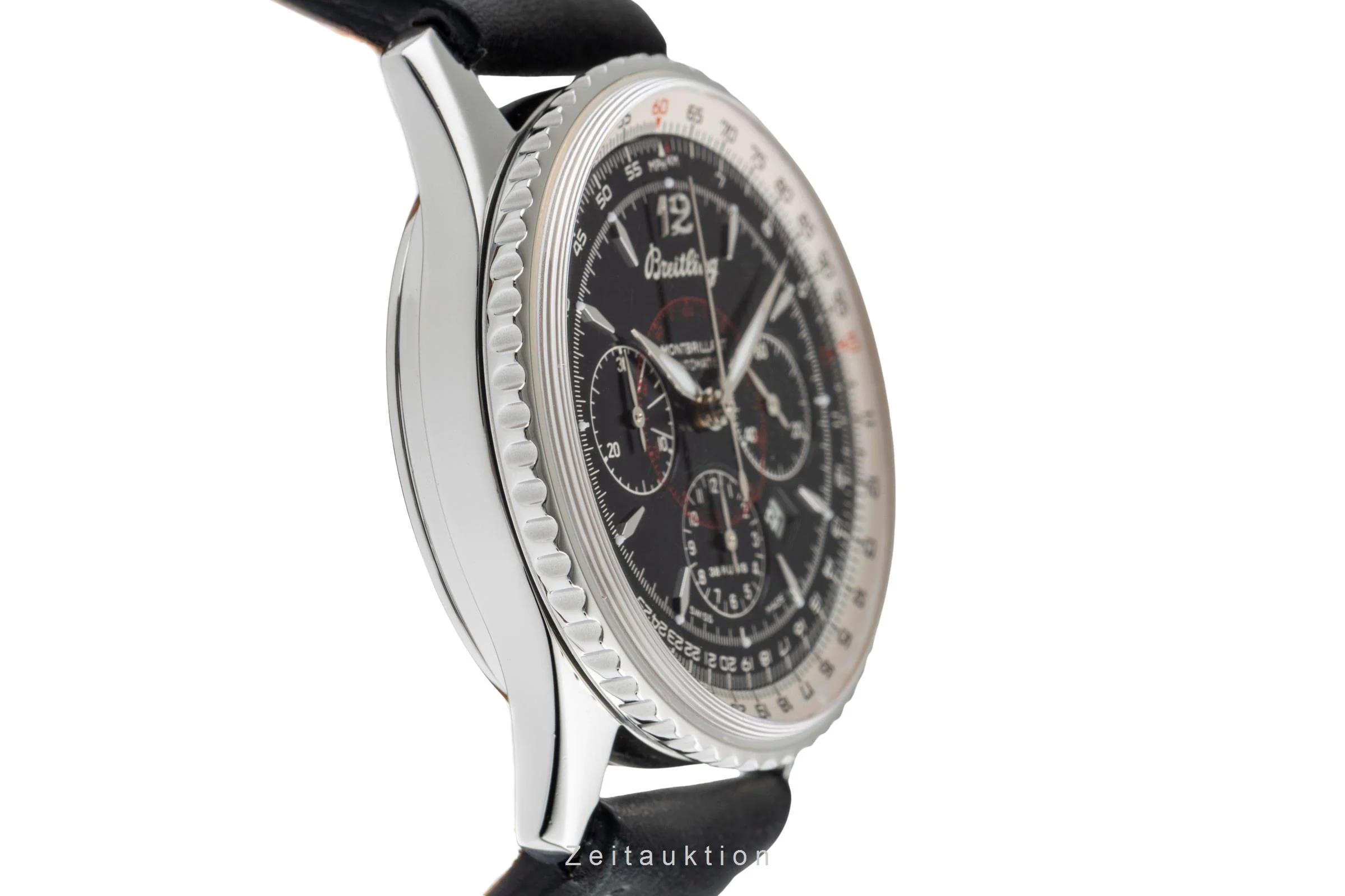 Breitling Montbrillant chronograph steel automatic men's watch A41330  [2504374] - Image 8