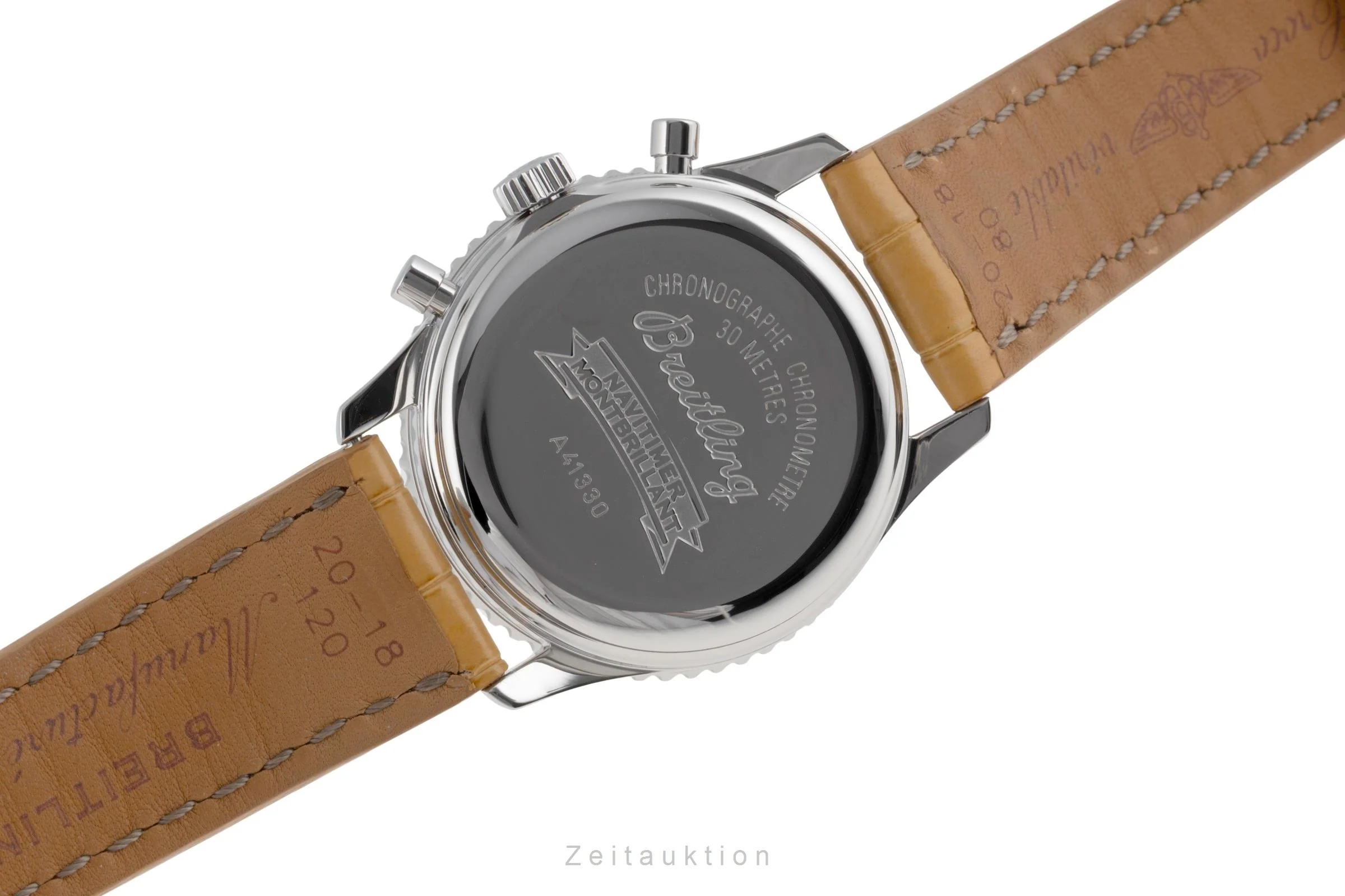 Breitling Montbrillant chronograph steel automatic men's watch A41330  [2504457] - Image 12