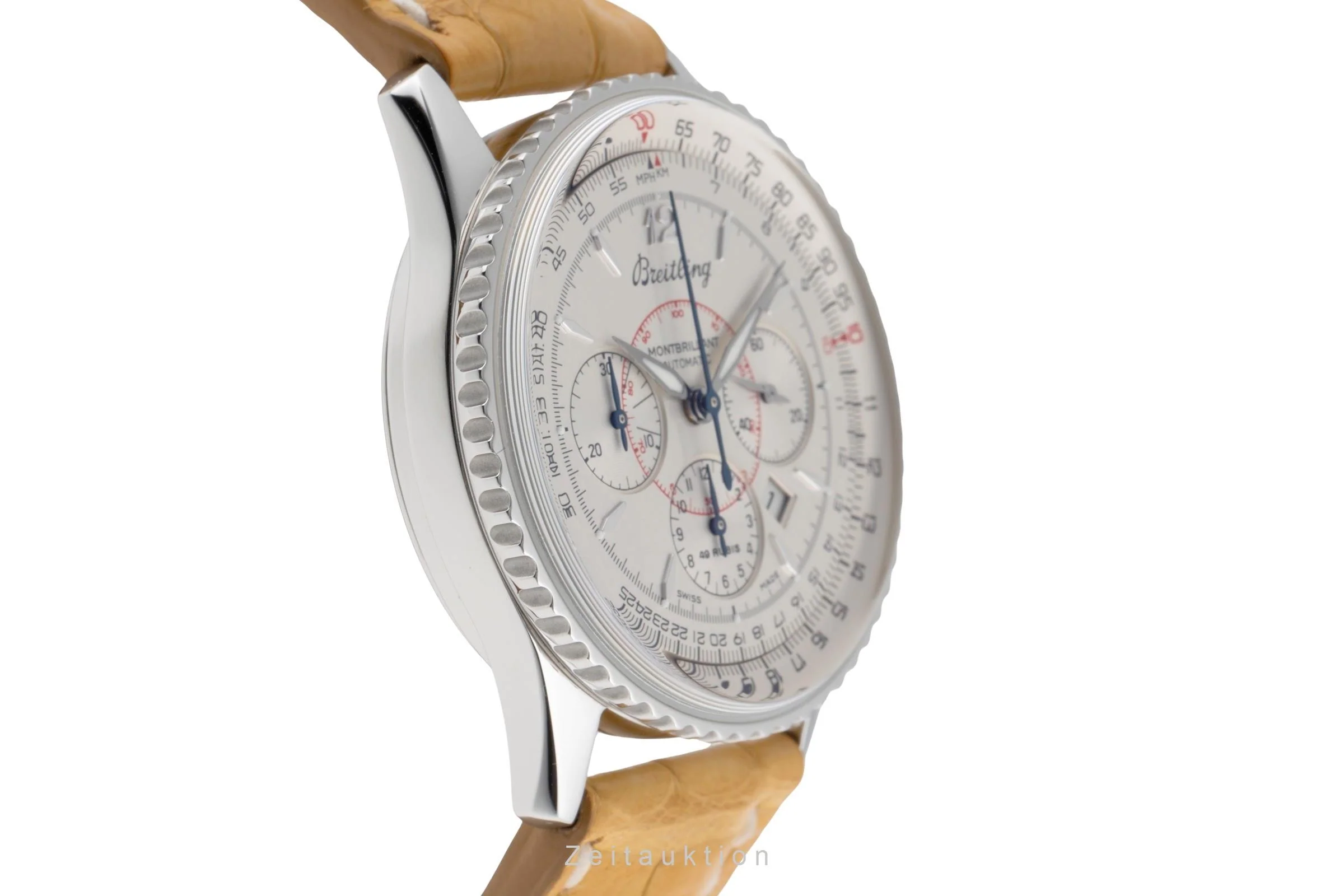 Breitling Montbrillant chronograph steel automatic men's watch A41330  [2504457] - Image 8