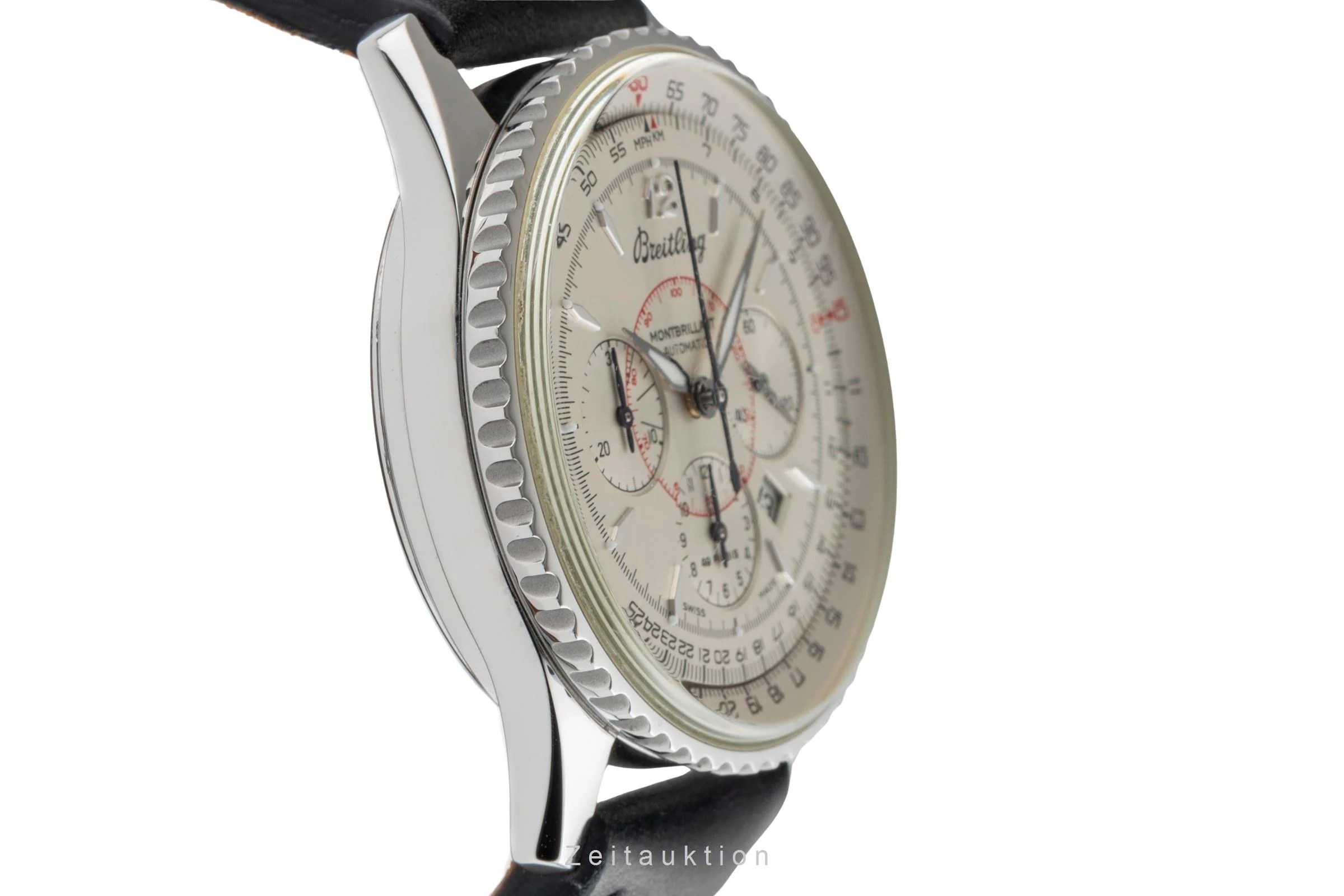 Breitling Montbrillant chronograph steel automatic men's watch A41330  [2504651] - Image 8