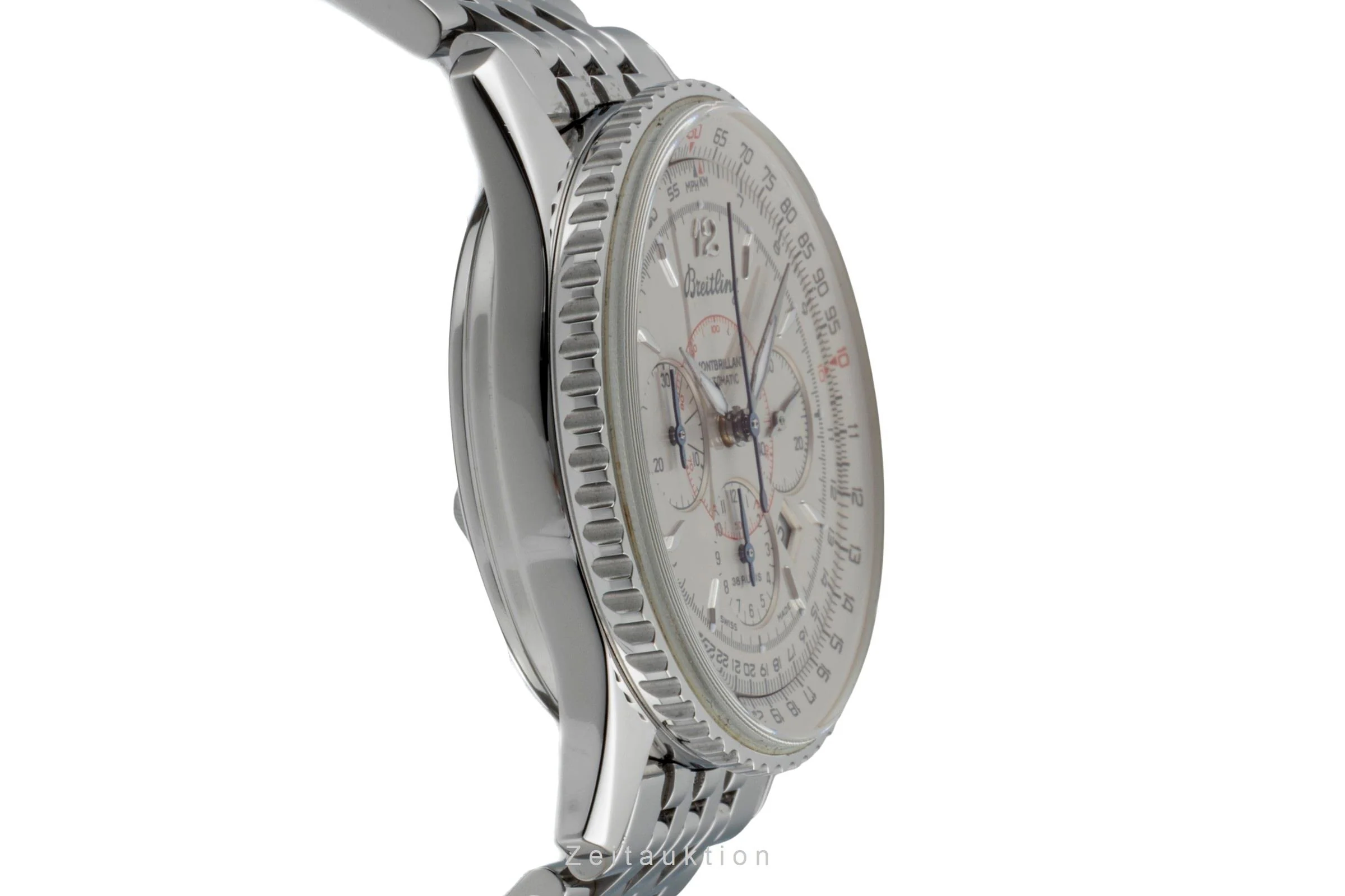 Breitling Montbrillant chronograph steel automatic men's watch A41330  [2600872] - Image 8