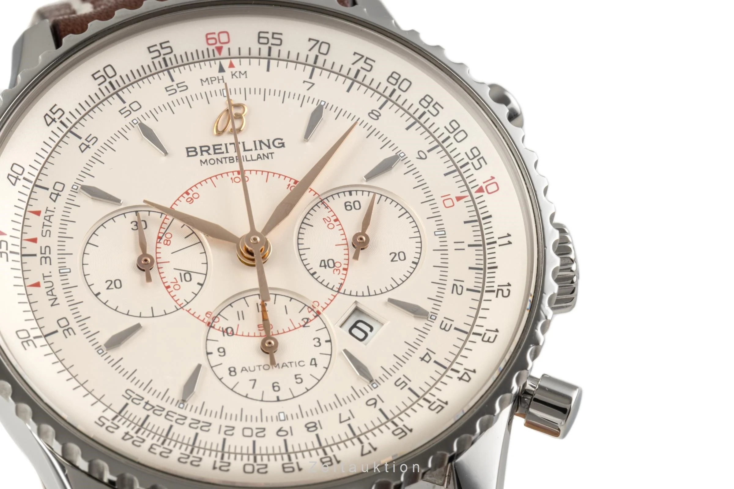 Breitling Montbrillant chronograph steel automatic men's watch A41370  [2207340] - Image 11