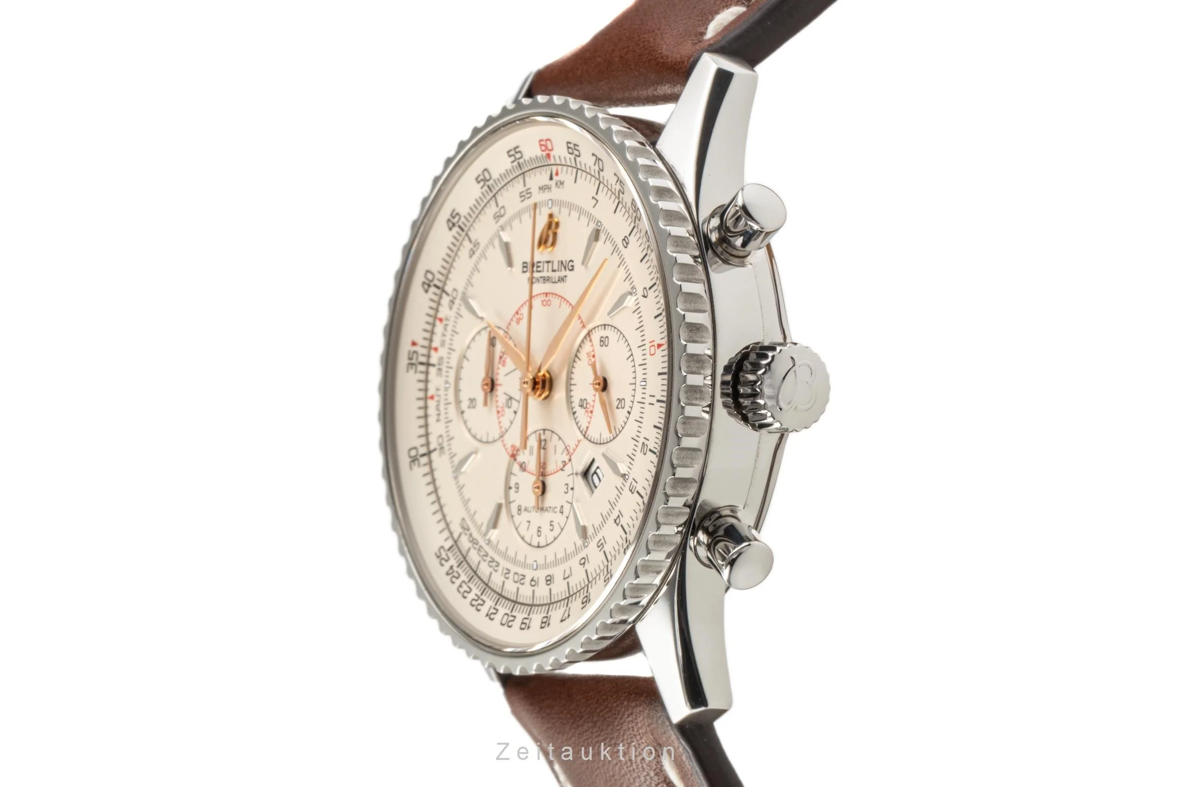 Breitling Montbrillant chronograph steel automatic men's watch A41370  [2207340] - Image 6