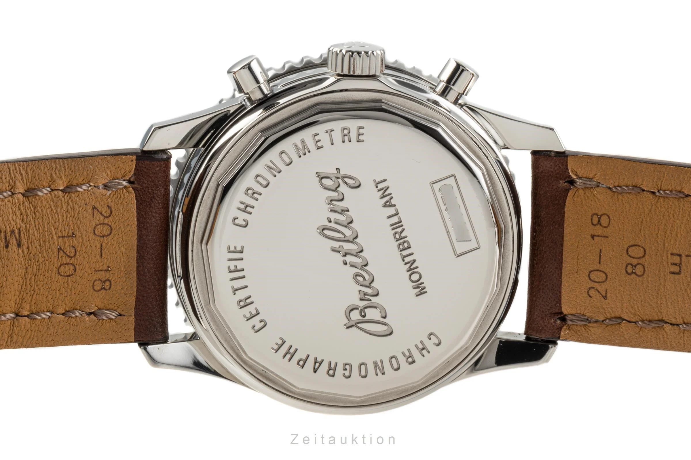 Breitling Montbrillant chronograph steel automatic men's watch A41370  [2207340] - Image 9