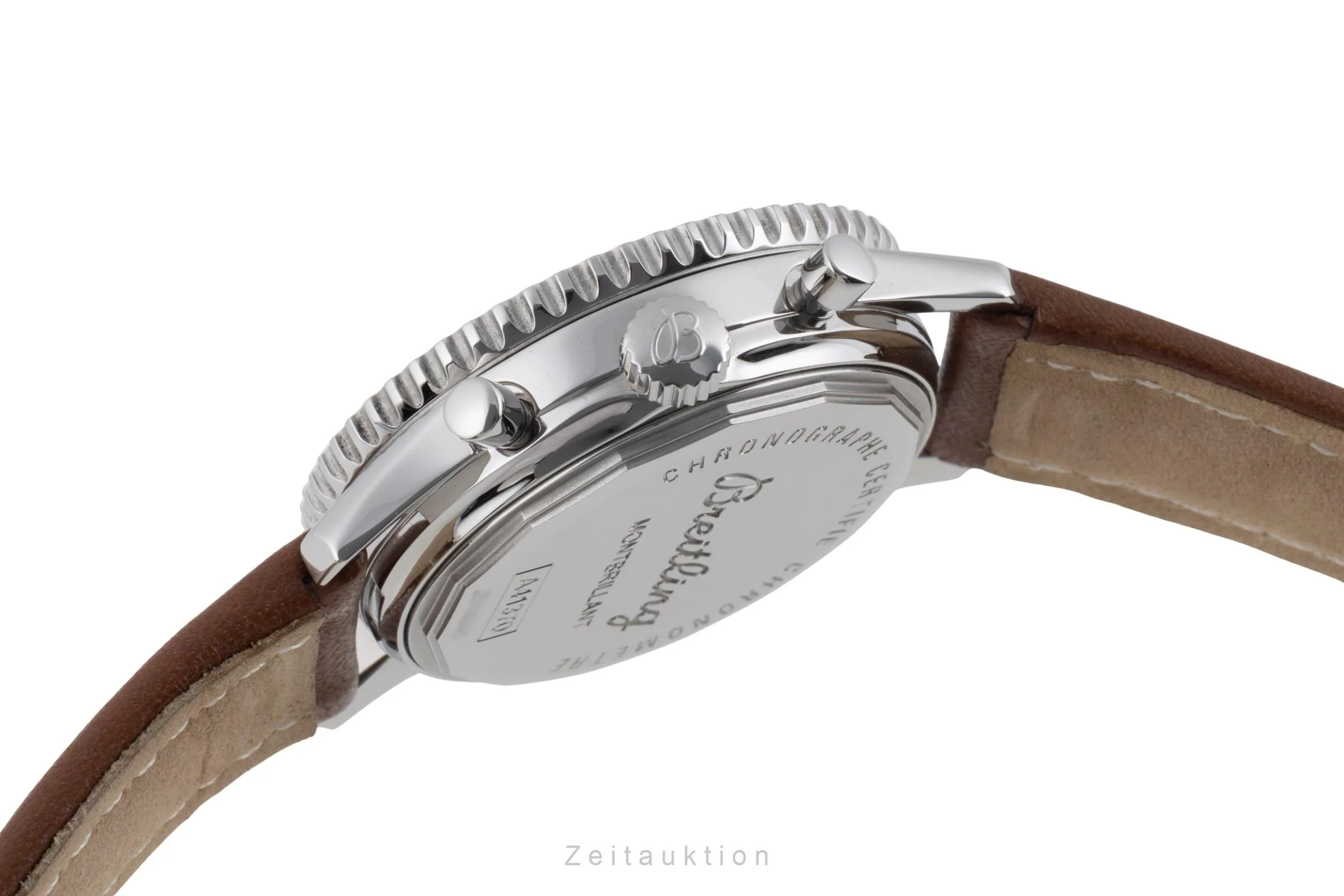 Breitling Montbrillant chronograph steel automatic men's watch A41370  [2504485] - Image 12