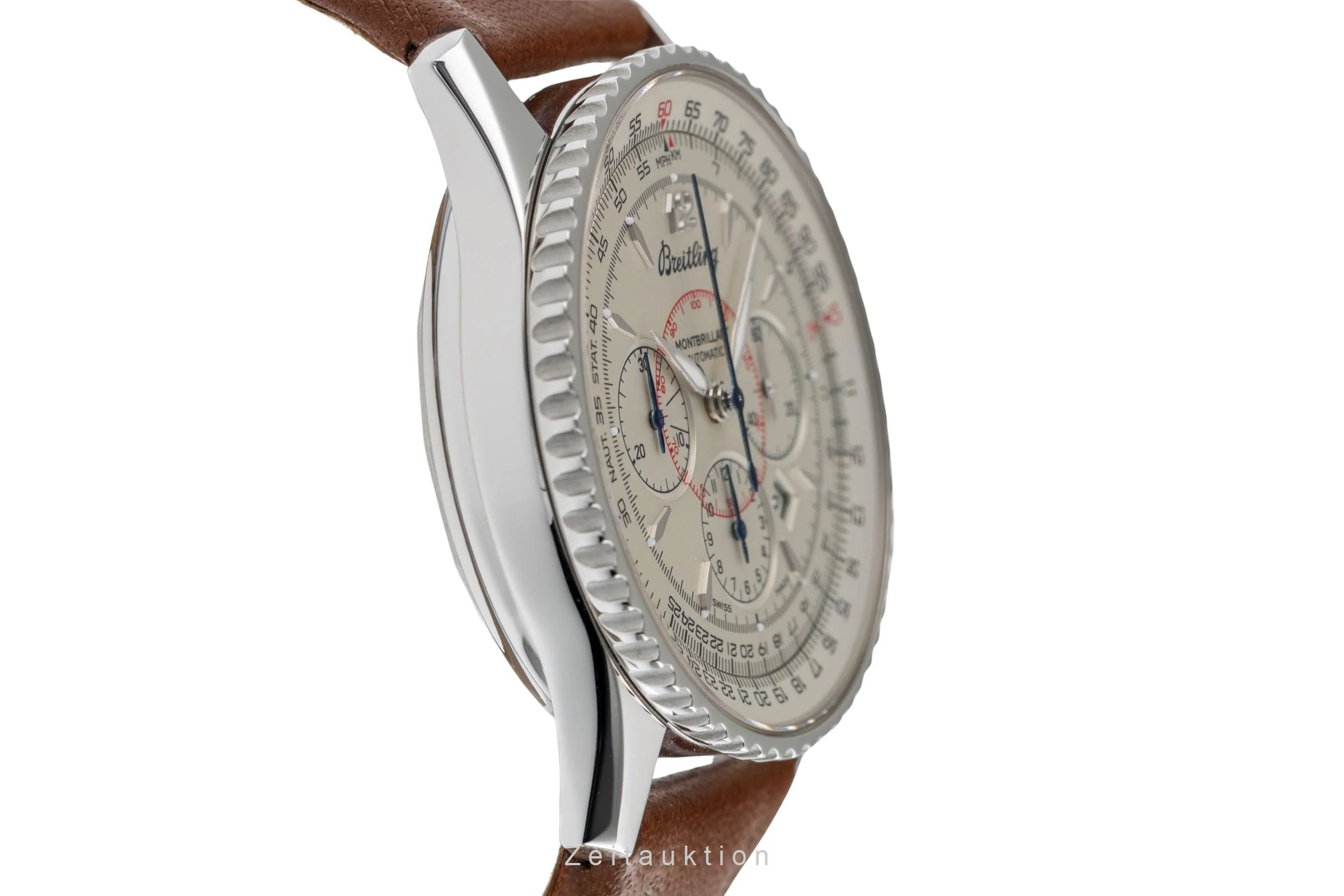 Breitling Montbrillant chronograph steel automatic men's watch A41370  [2504485] - Image 7